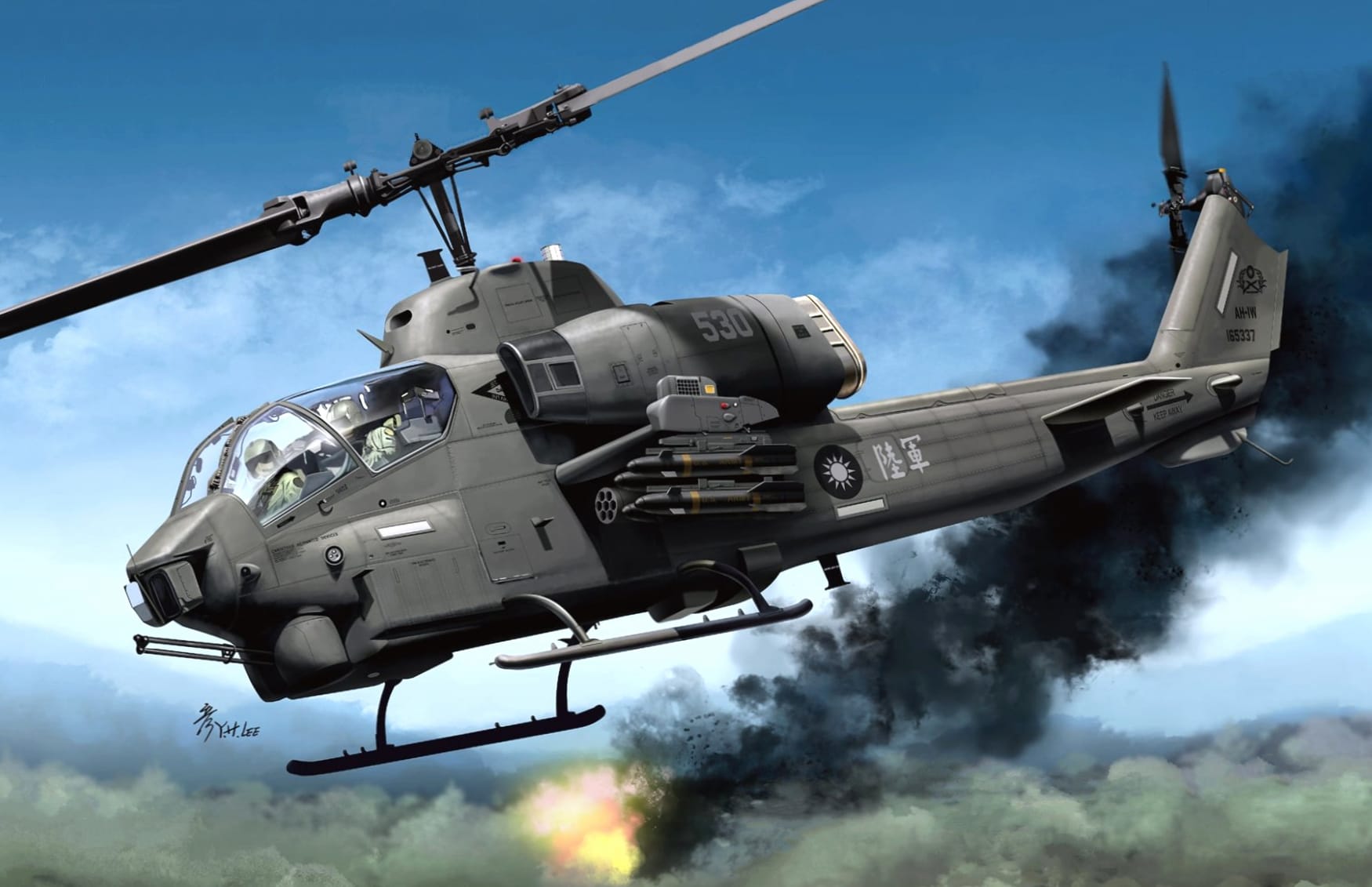 Bell AH-1 SuperCobra at 1024 x 768 size wallpapers HD quality