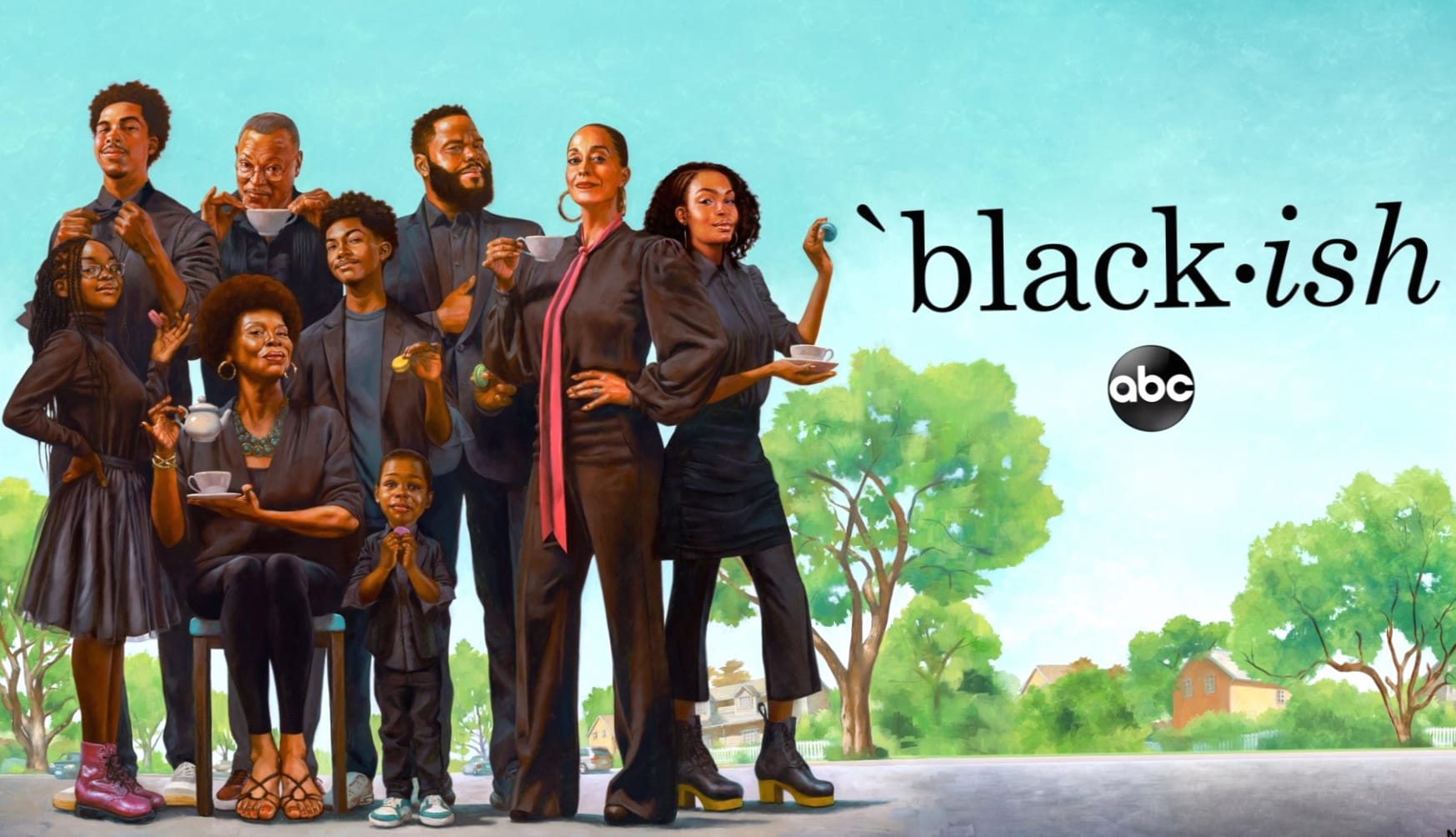 Black-ish at 640 x 960 iPhone 4 size wallpapers HD quality