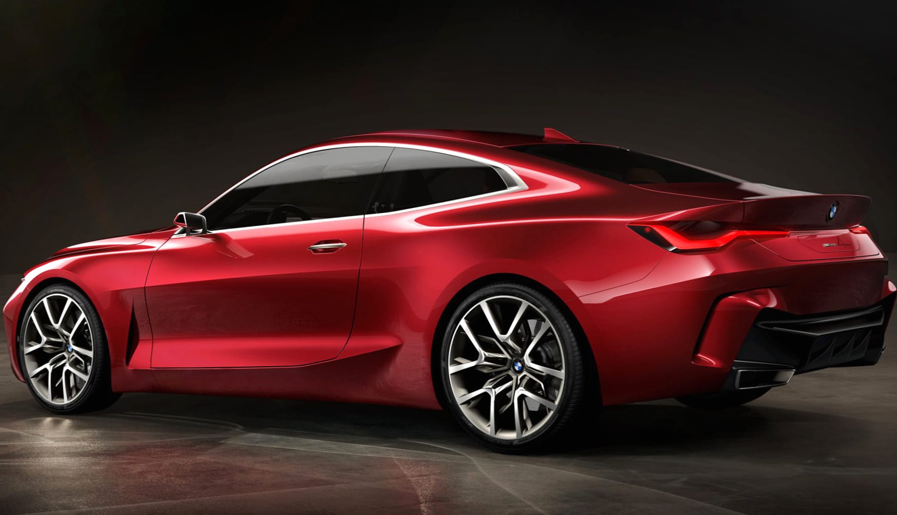 BMW Concept 4 Series Coupe at 750 x 1334 iPhone 6 size wallpapers HD quality