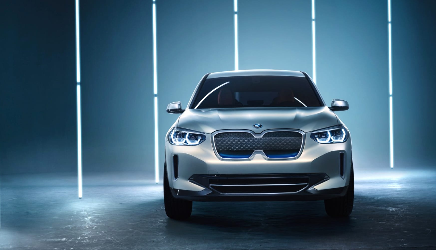 BMW iX3 at 640 x 1136 iPhone 5 size wallpapers HD quality