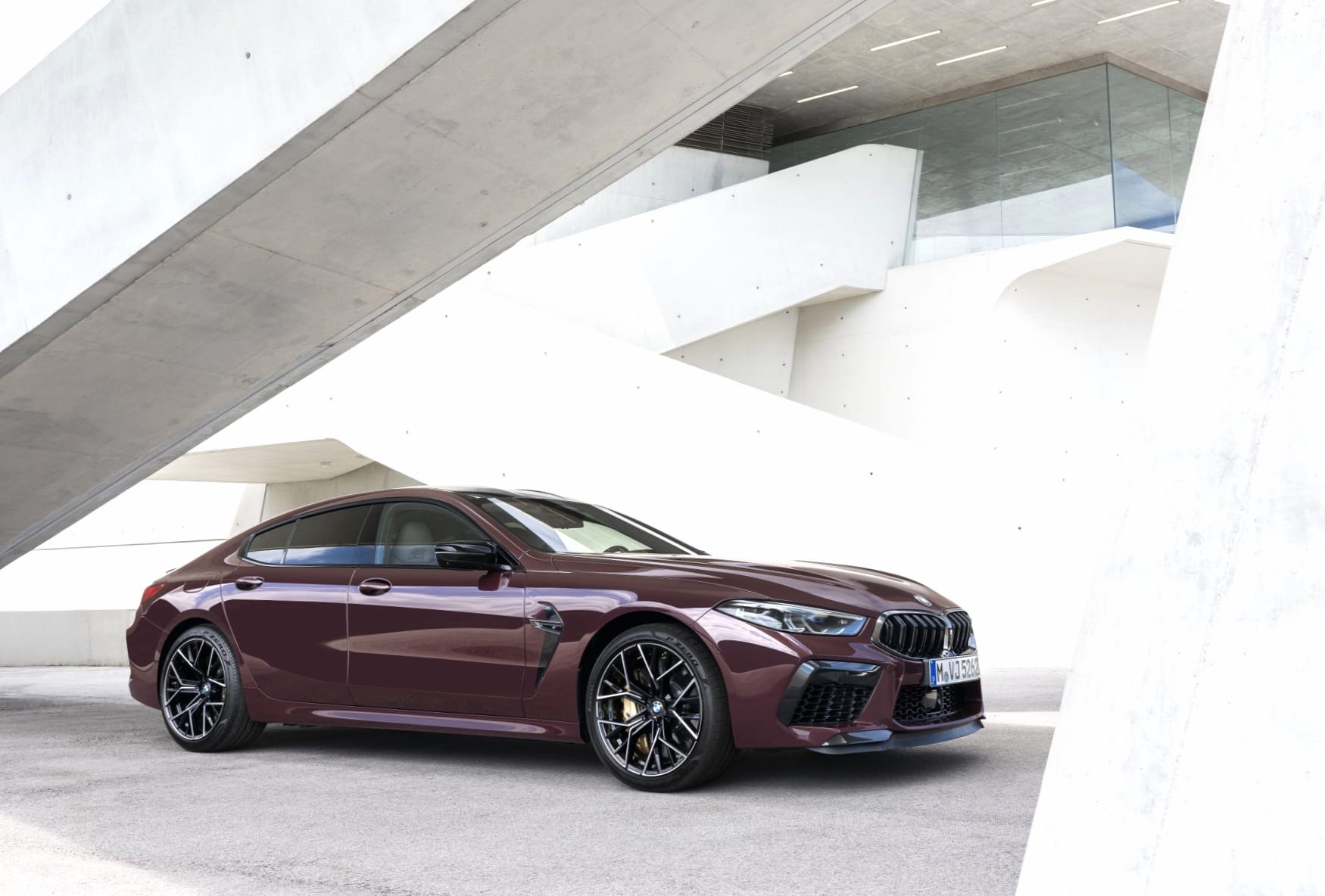 BMW M8 Gran Coupe at 640 x 1136 iPhone 5 size wallpapers HD quality