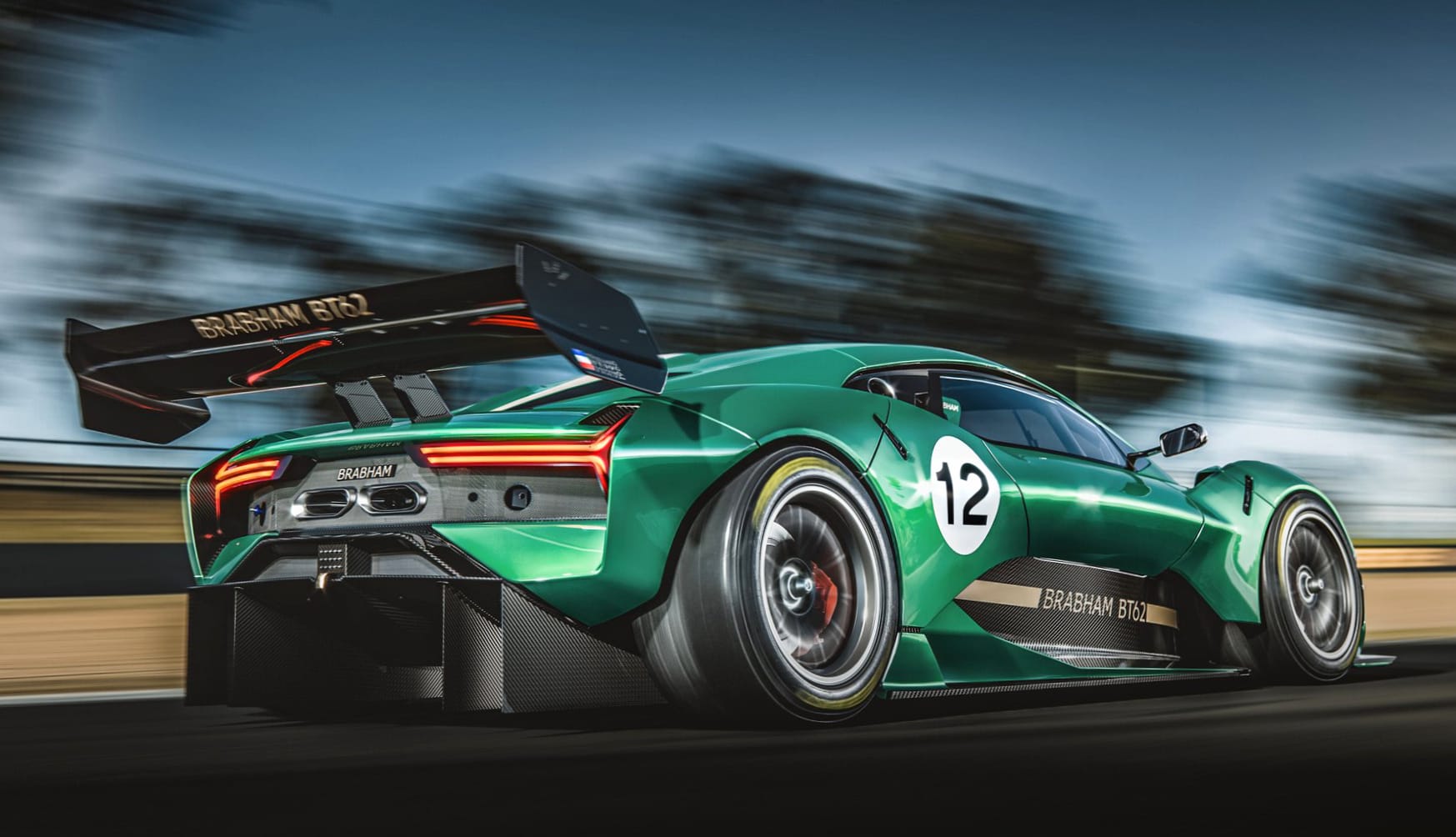 Brabham BT62 at 1024 x 768 size wallpapers HD quality