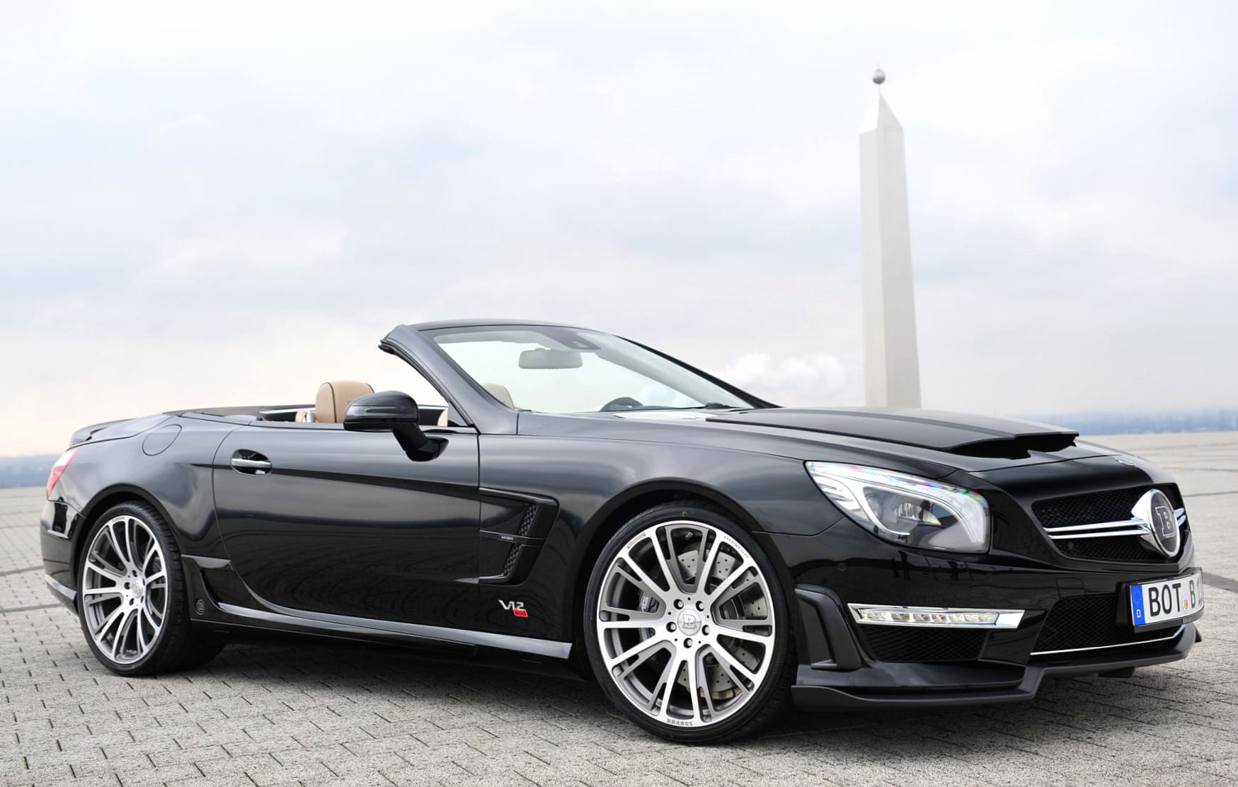Brabus 800 Roadster at 1334 x 750 iPhone 7 size wallpapers HD quality