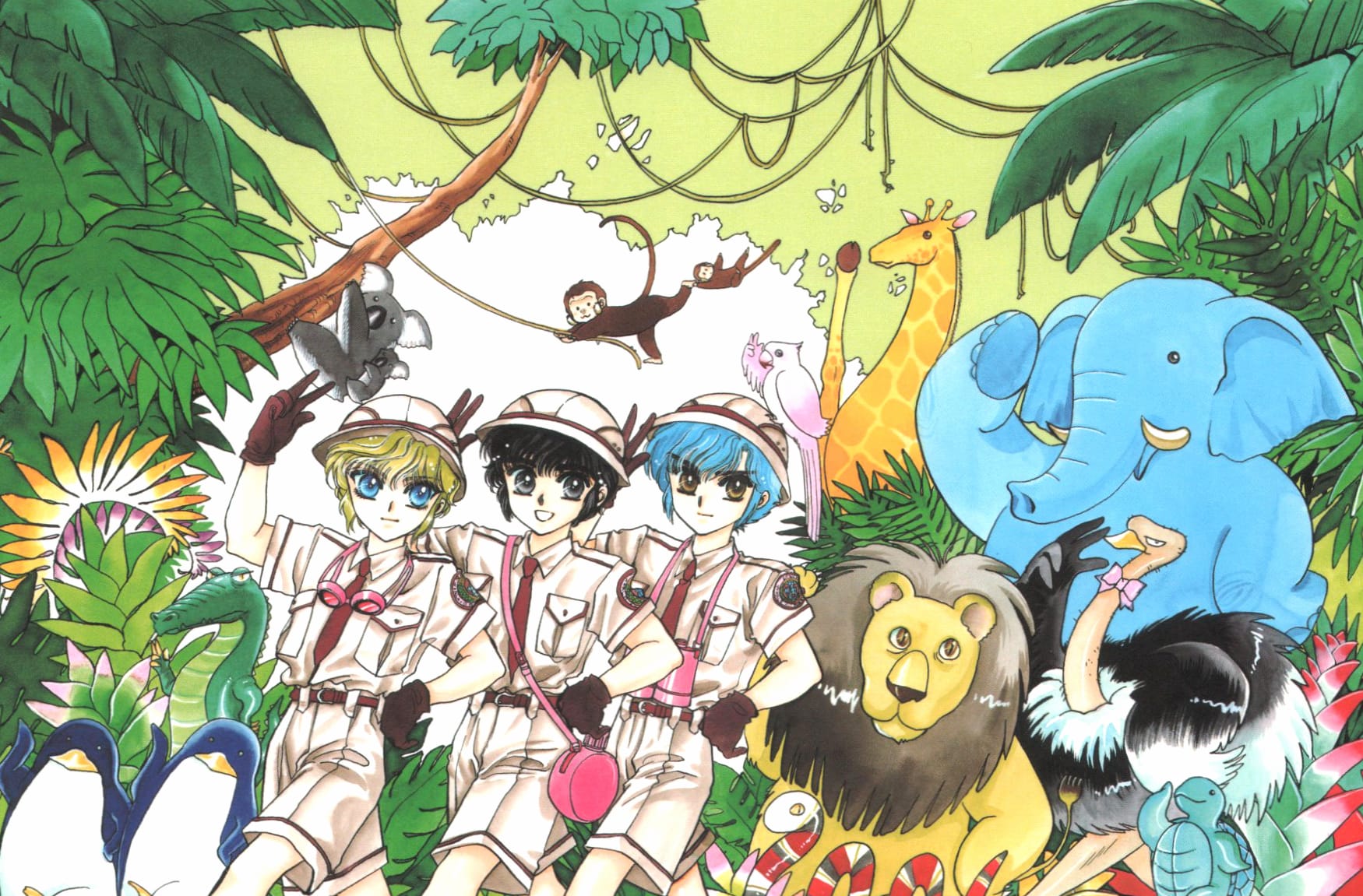 Clamp School Detectives at 320 x 480 iPhone size wallpapers HD quality