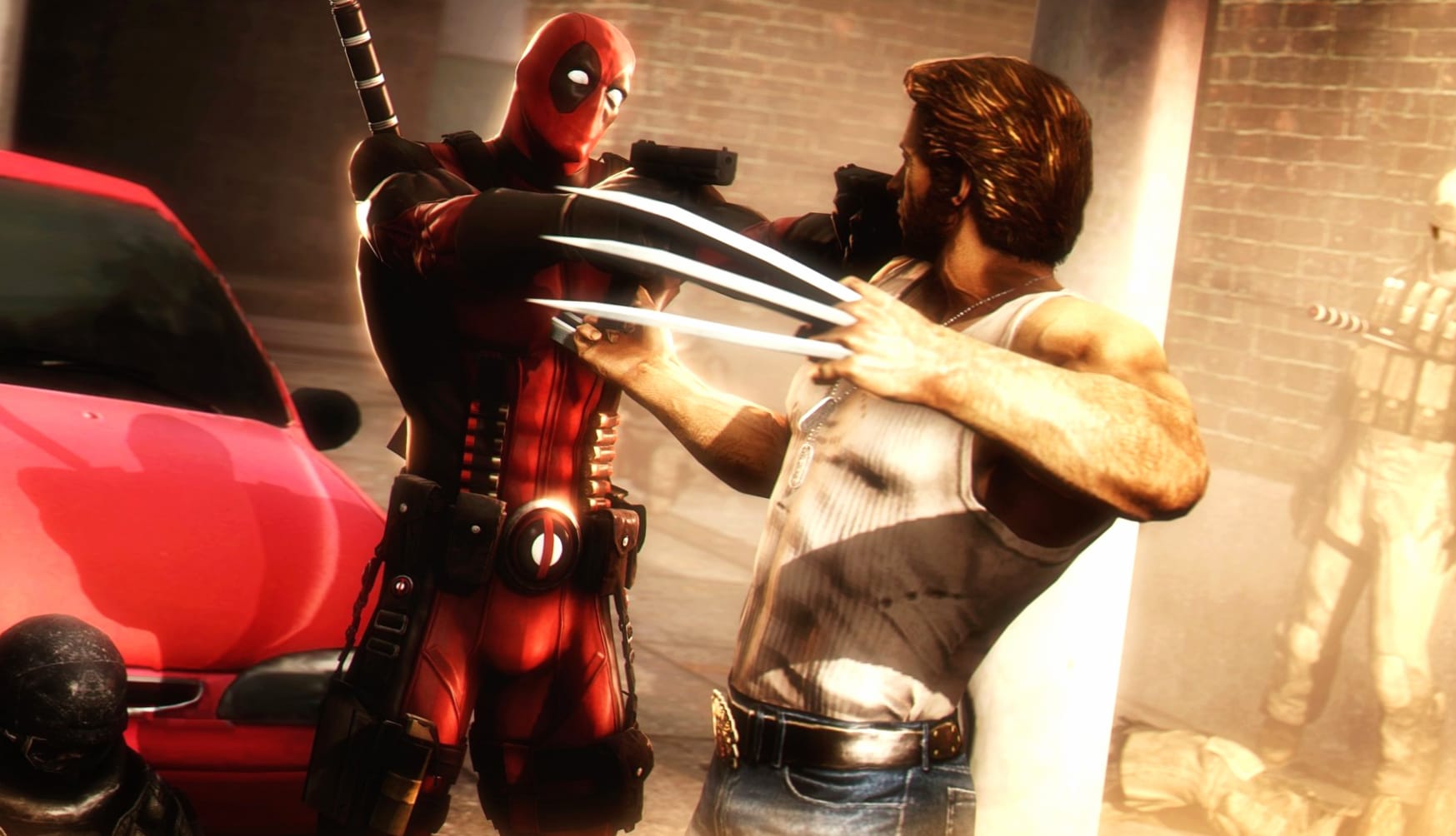 Deadpool vs. Wolverine wallpapers HD quality