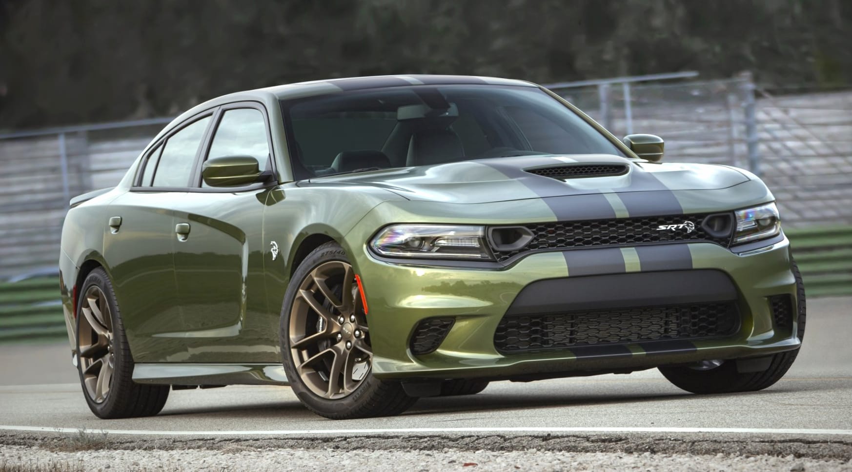 Dodge Charger SRT Hellcat at 1024 x 1024 iPad size wallpapers HD quality