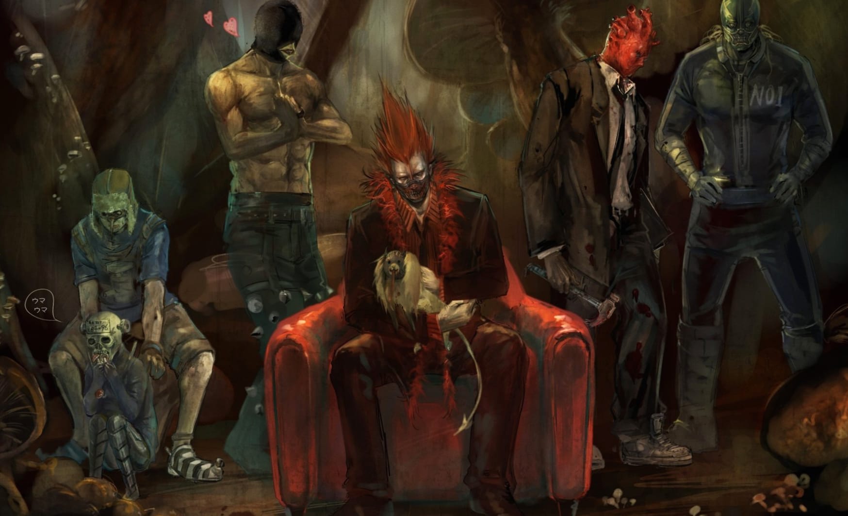 Dorohedoro at 1366 x 768 HD size wallpapers HD quality