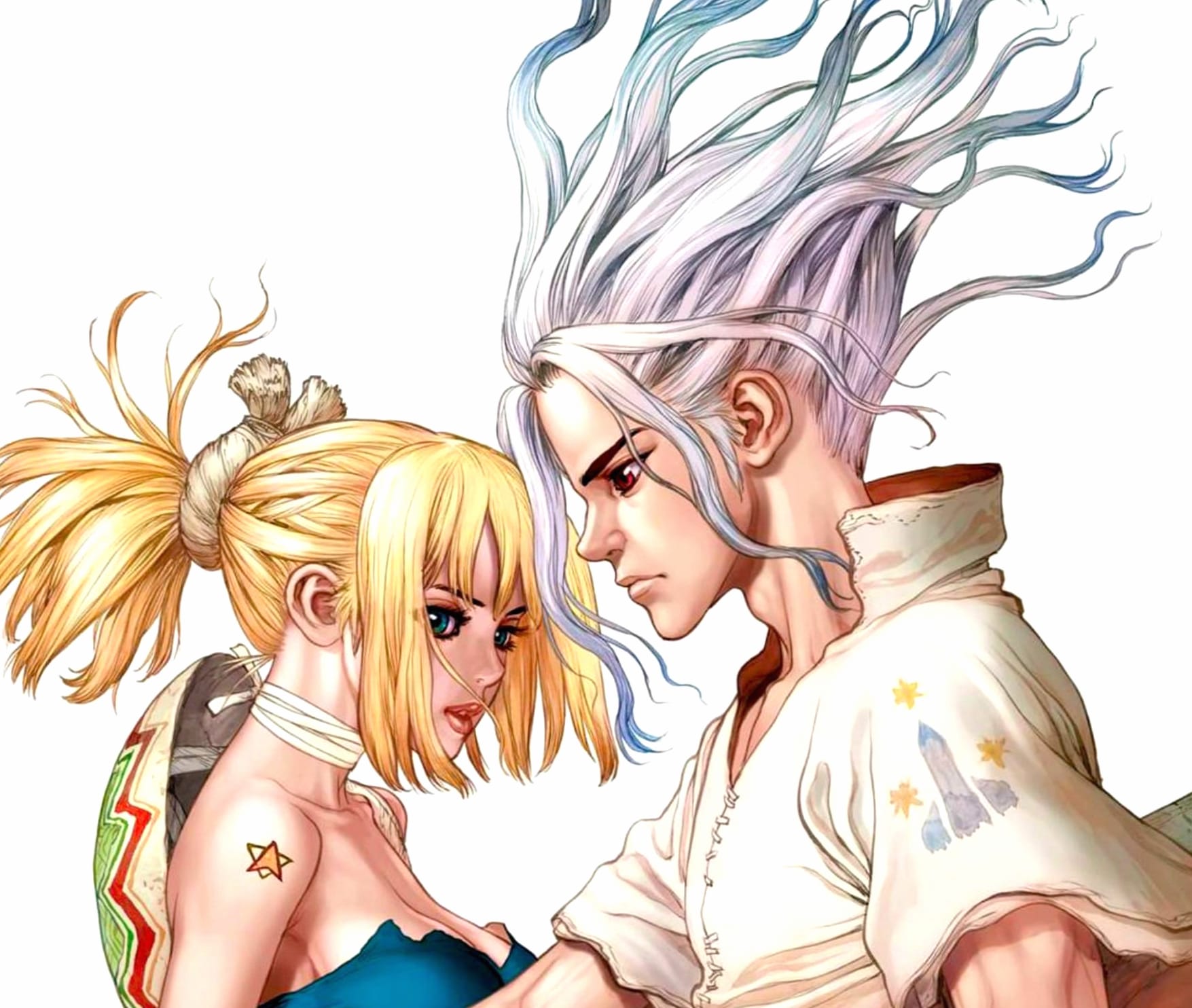 Dr. Stone at 1024 x 1024 iPad size wallpapers HD quality