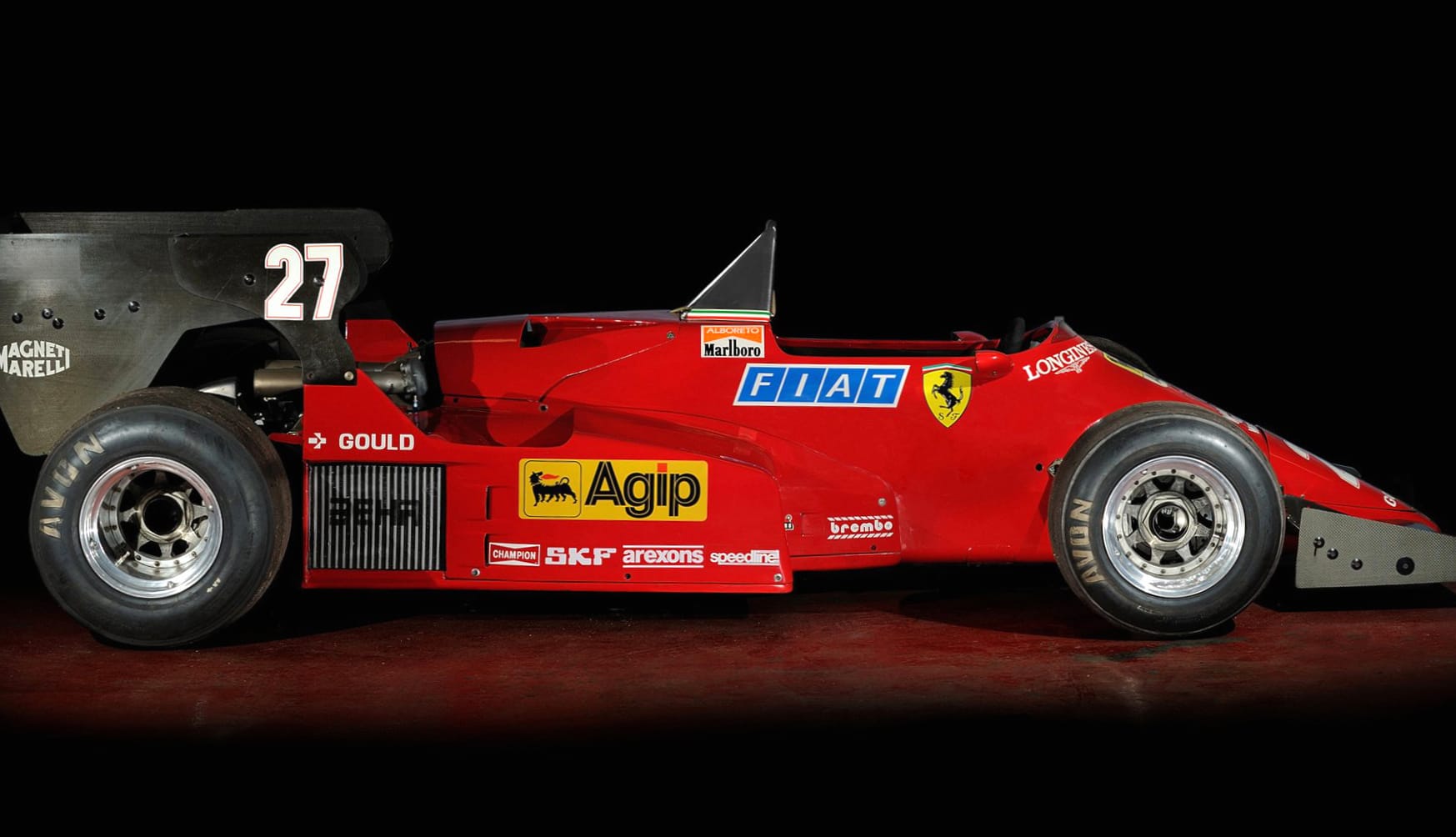 Ferrari 126 C4 at 640 x 1136 iPhone 5 size wallpapers HD quality