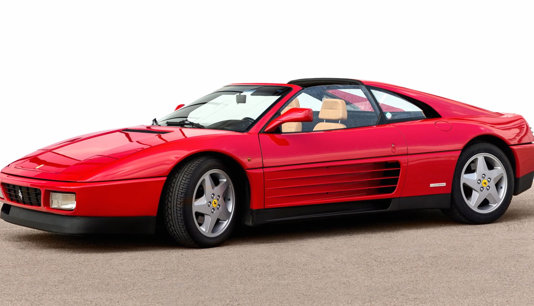 Ferrari 348 TS at 320 x 480 iPhone size wallpapers HD quality