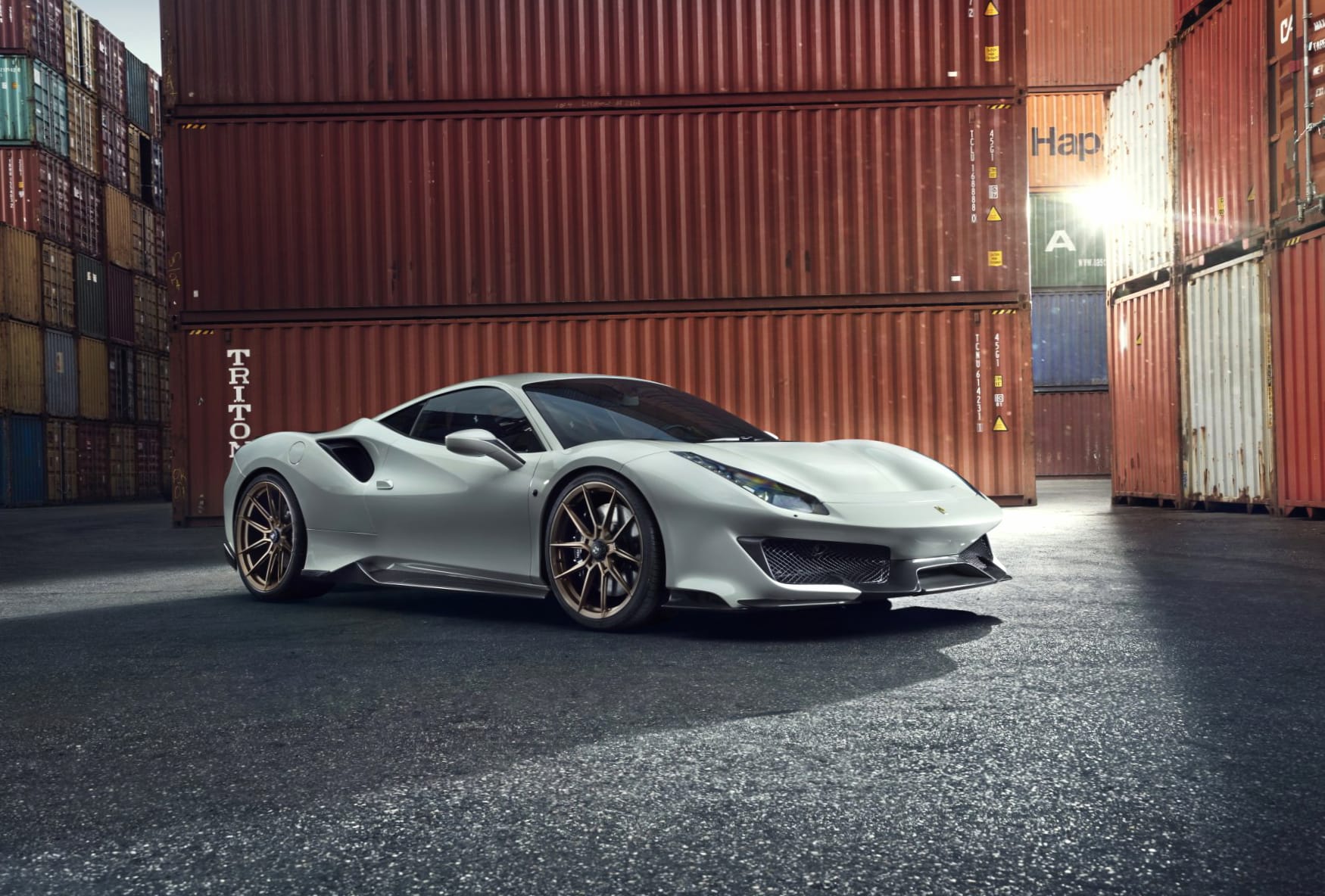 Ferrari 488 Pista at 640 x 1136 iPhone 5 size wallpapers HD quality