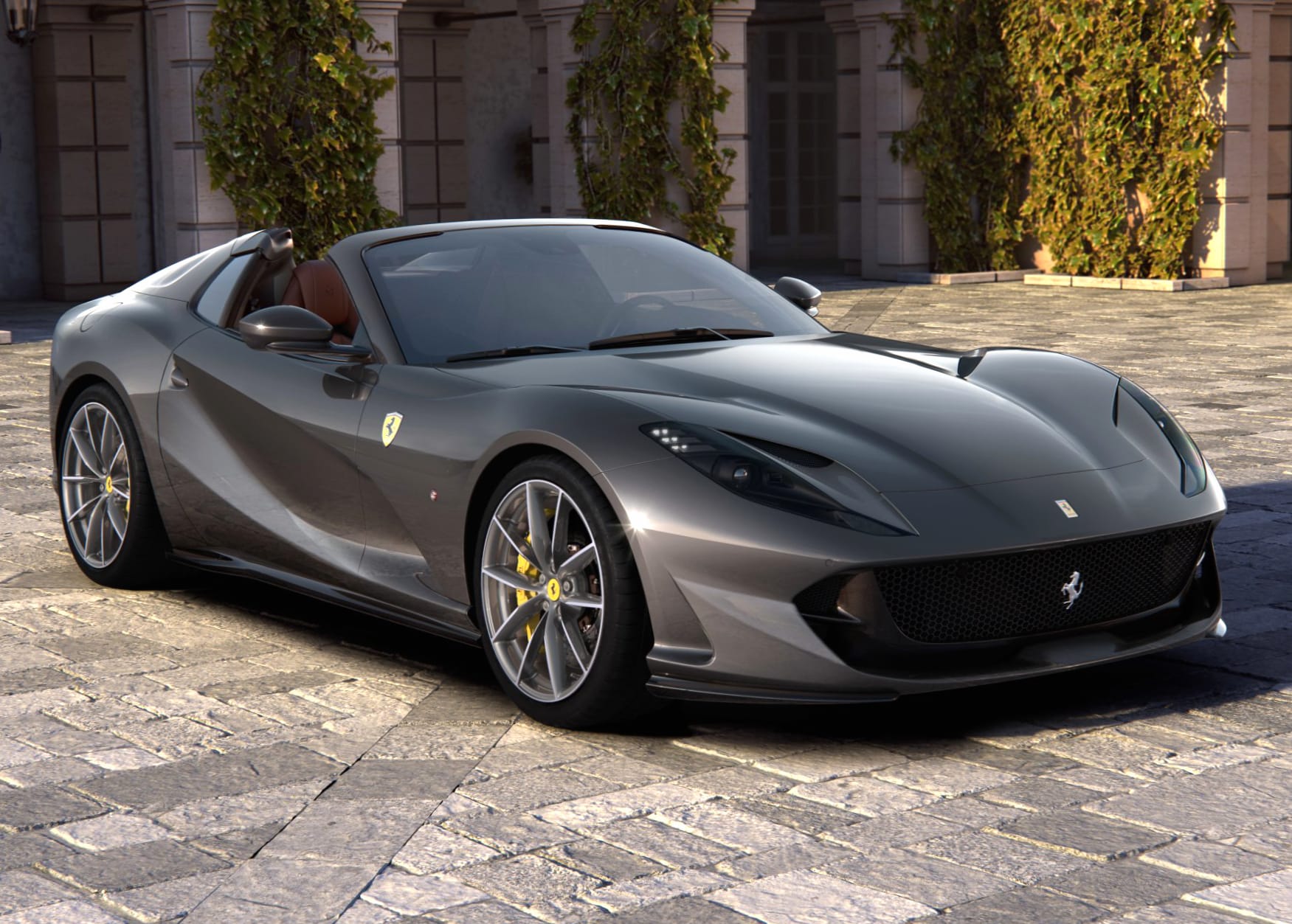 Ferrari 812 GTS at 640 x 1136 iPhone 5 size wallpapers HD quality
