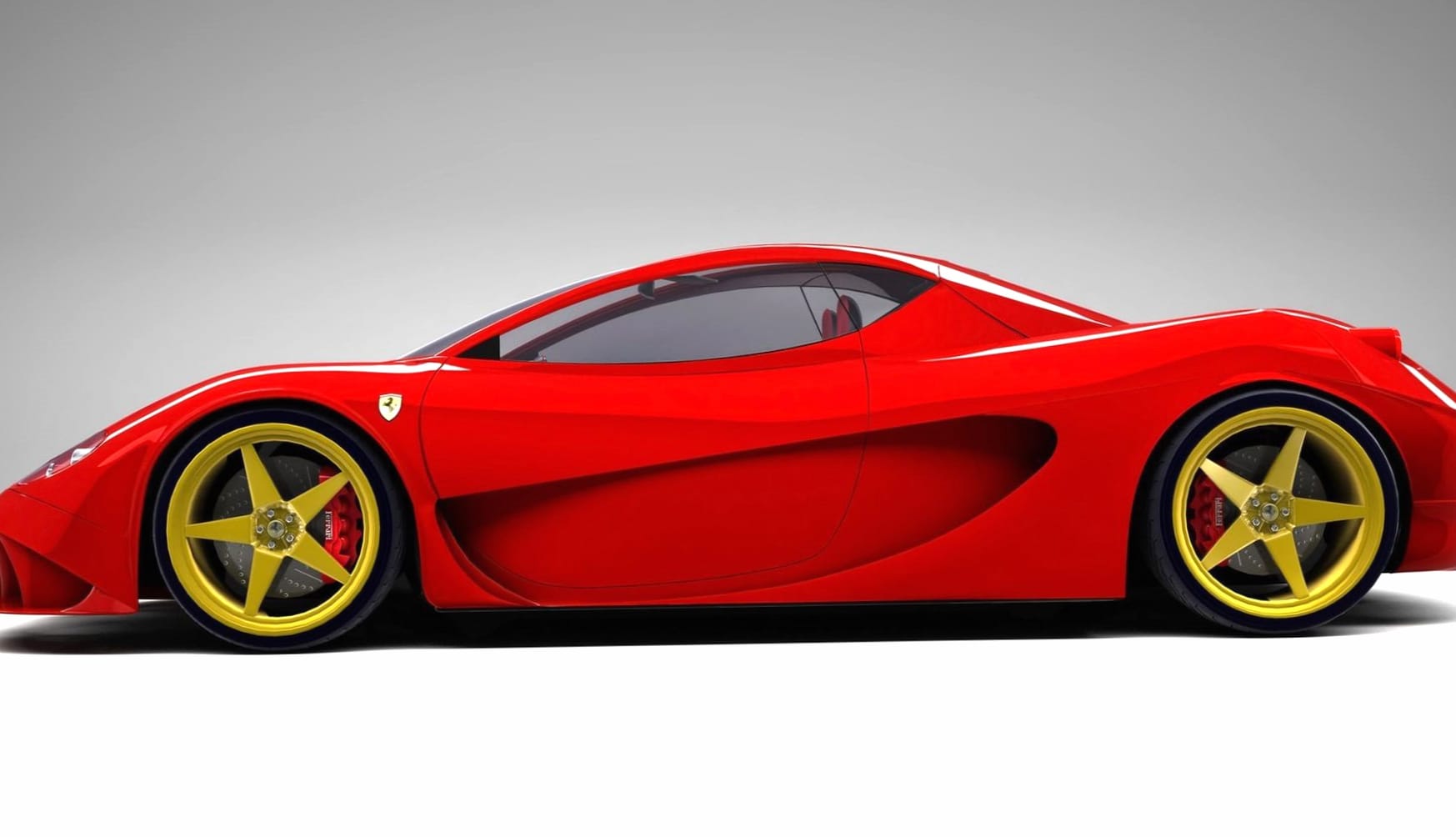 Ferrari Aurea at 640 x 960 iPhone 4 size wallpapers HD quality