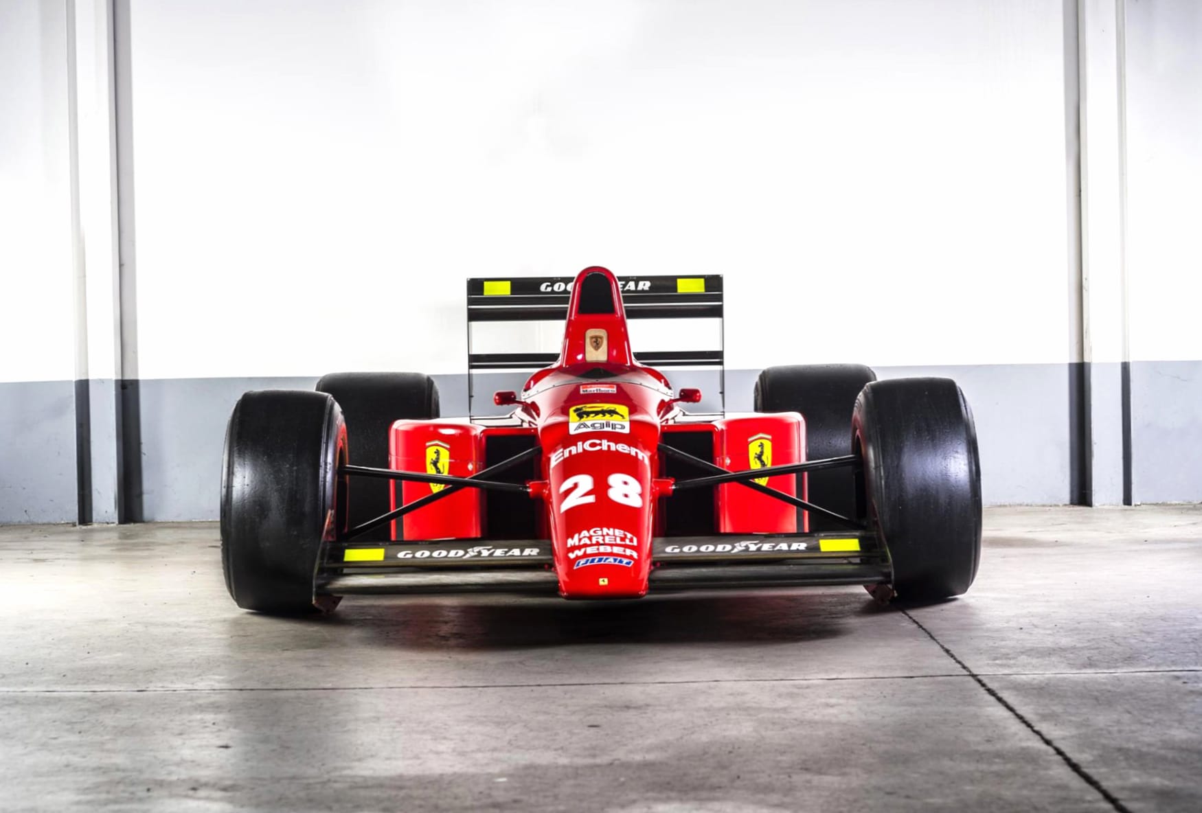 Ferrari F1-89 at 320 x 480 iPhone size wallpapers HD quality