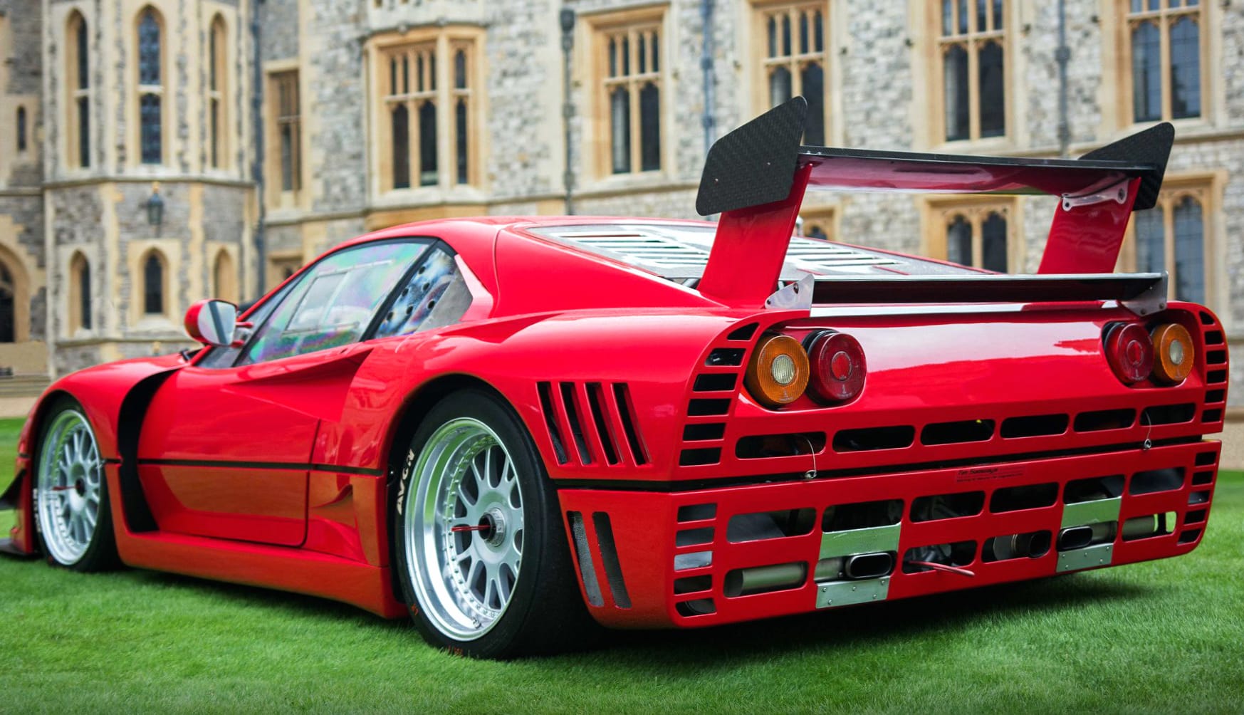 Ferrari GTO Evoluzione at 1334 x 750 iPhone 7 size wallpapers HD quality
