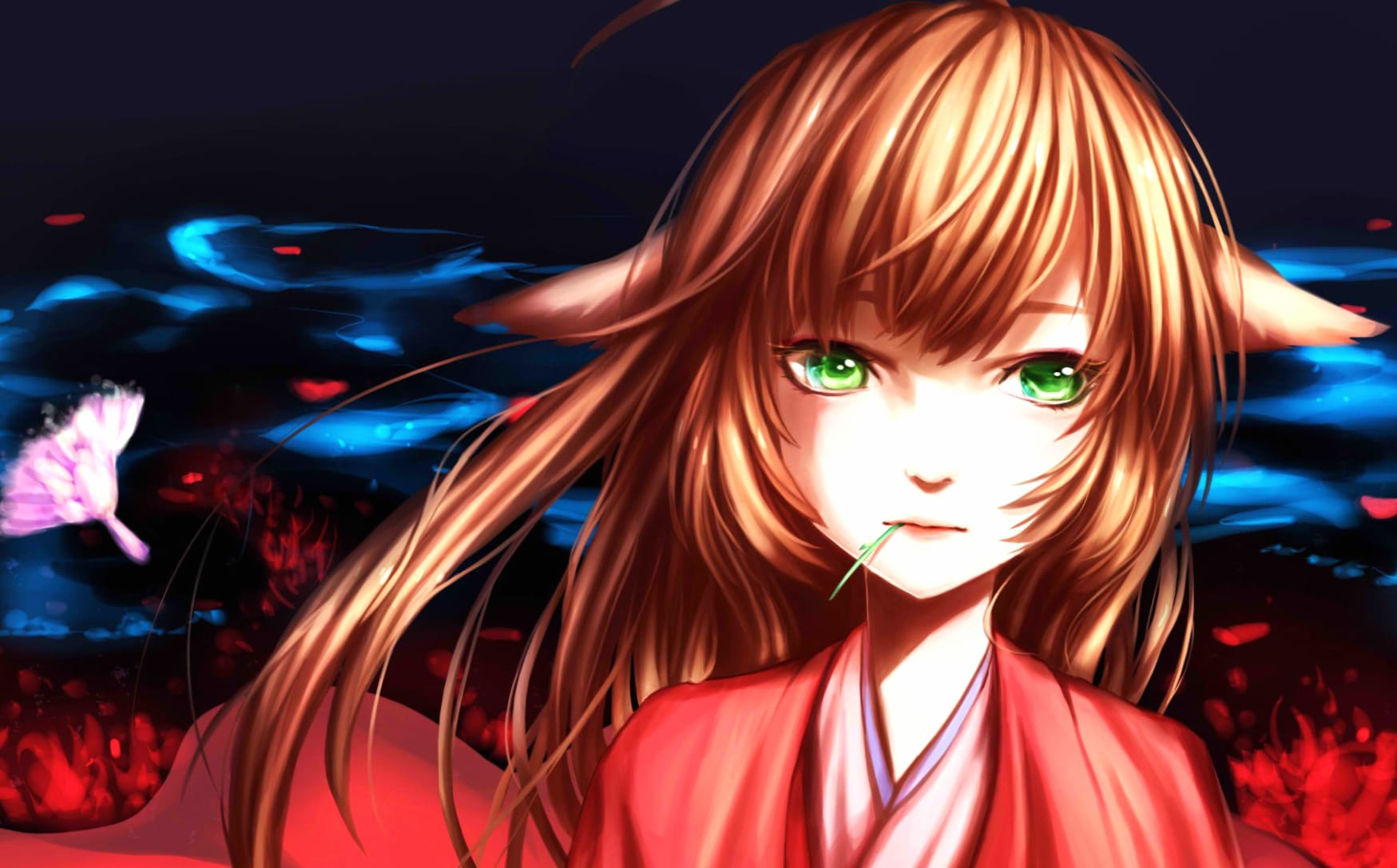 Fox Spirit Matchmaker at 320 x 480 iPhone size wallpapers HD quality