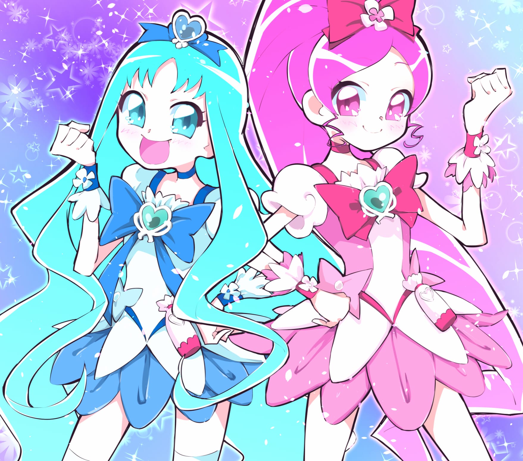 Heartcatch Precure! at 1280 x 960 size wallpapers HD quality