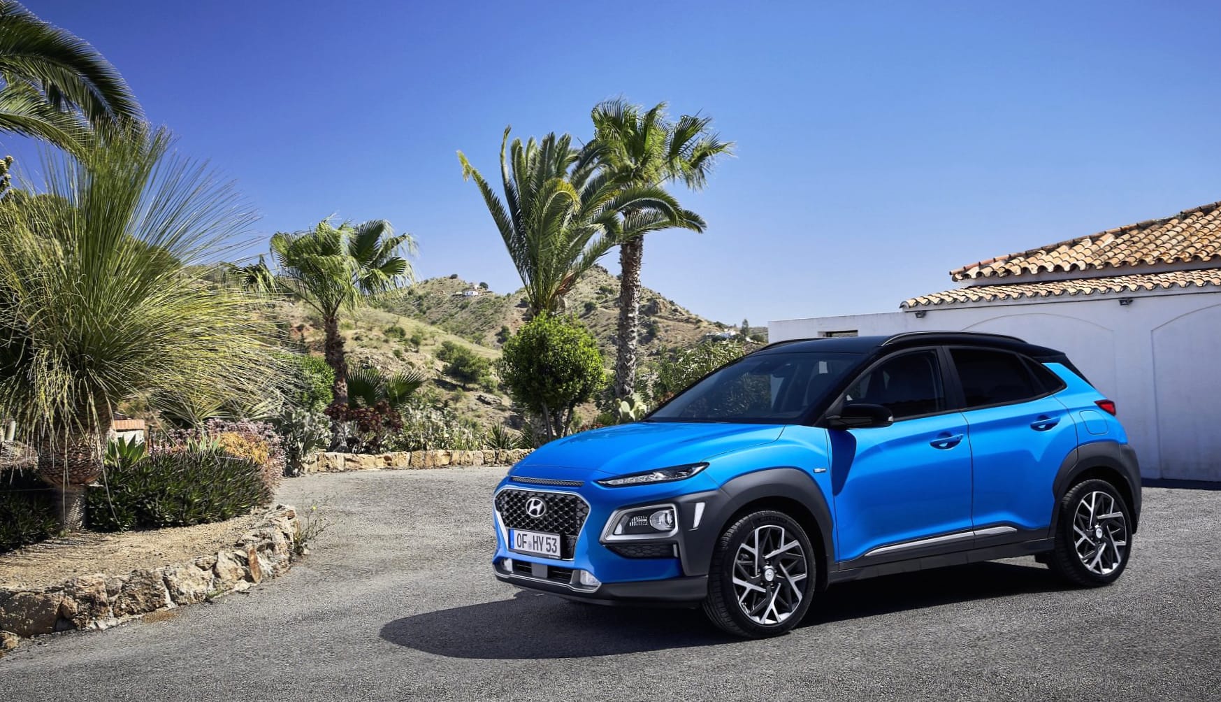 Hyundai Kona at 320 x 480 iPhone size wallpapers HD quality