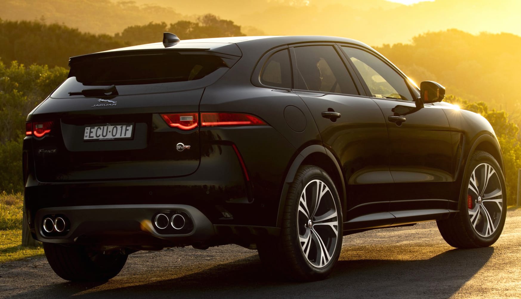 Jaguar F-Pace SVR at 640 x 960 iPhone 4 size wallpapers HD quality