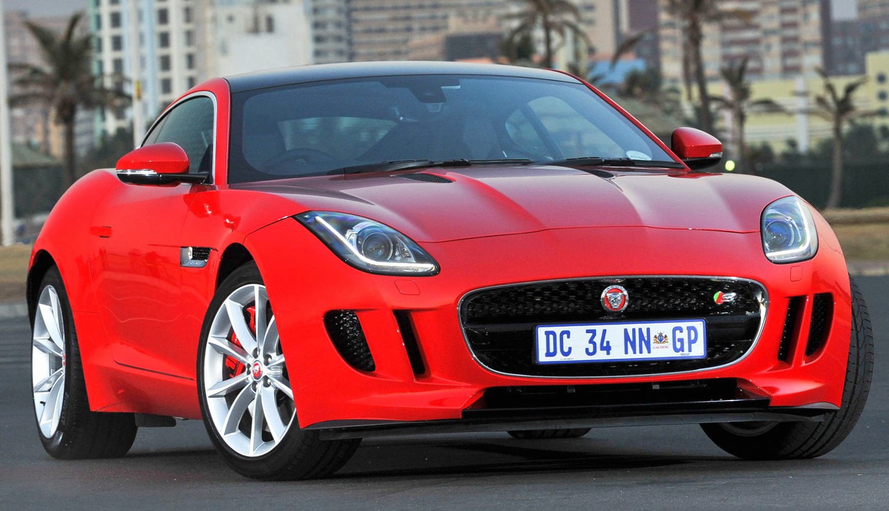 Jaguar F-Type S Coupe at 1024 x 1024 iPad size wallpapers HD quality