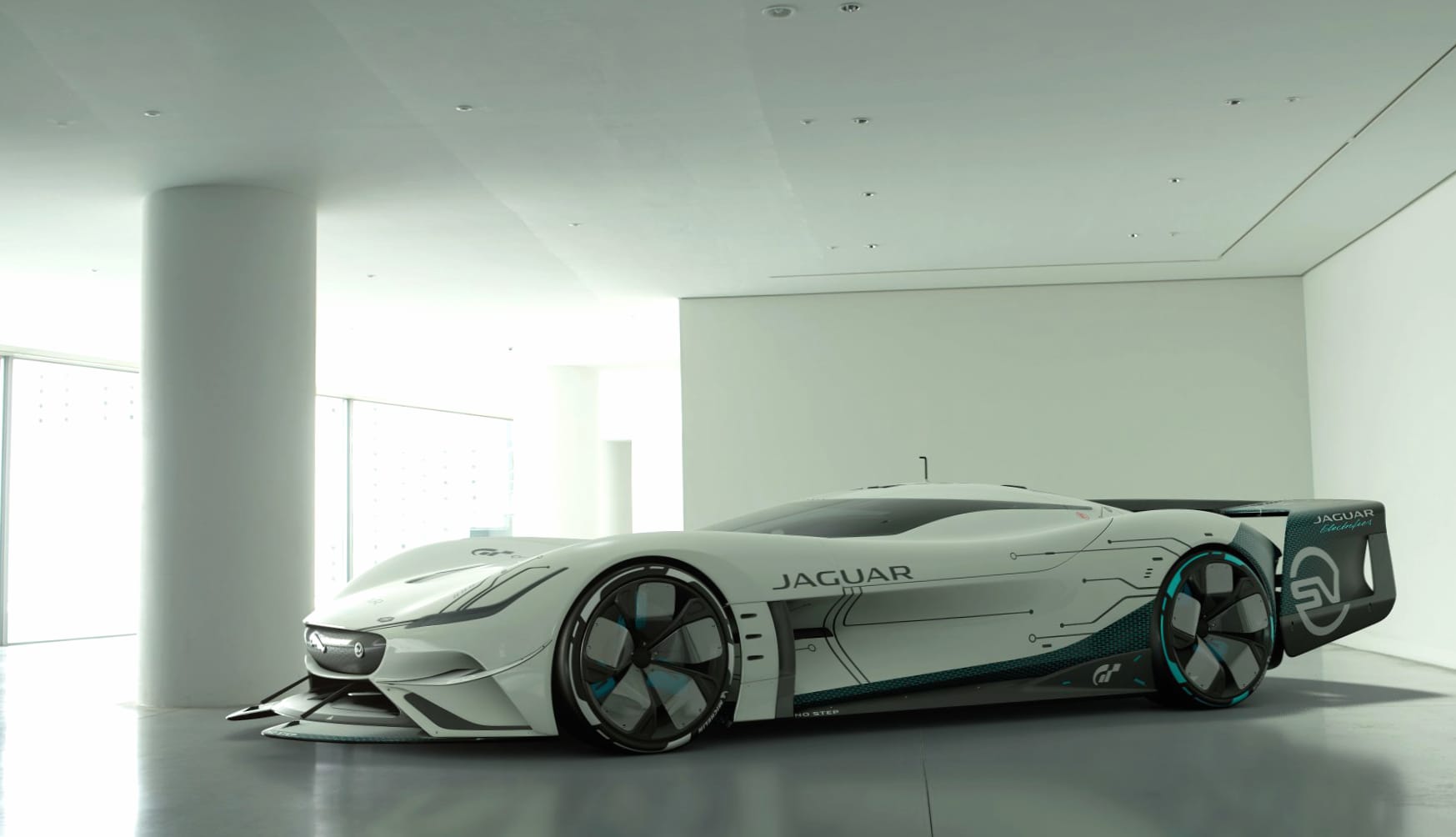 Jaguar Vision Gran Turismo SV at 1152 x 864 size wallpapers HD quality