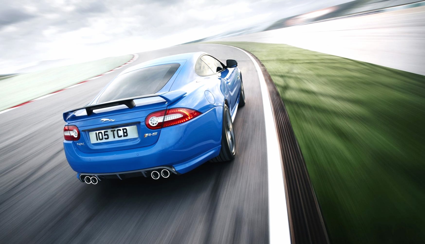 Jaguar XKR-S at 2048 x 2048 iPad size wallpapers HD quality