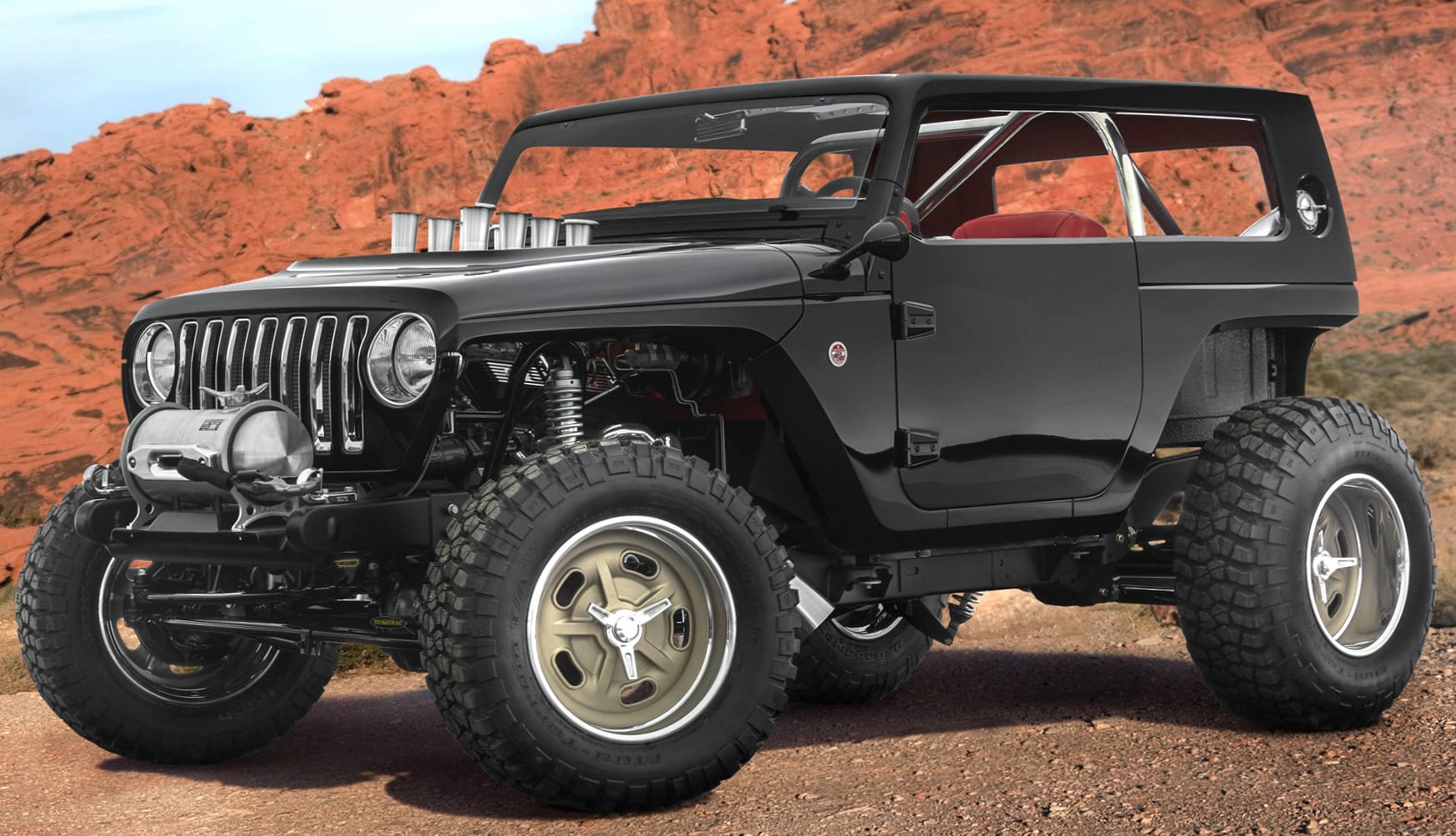 Jeep Quicksand Concept at 640 x 960 iPhone 4 size wallpapers HD quality
