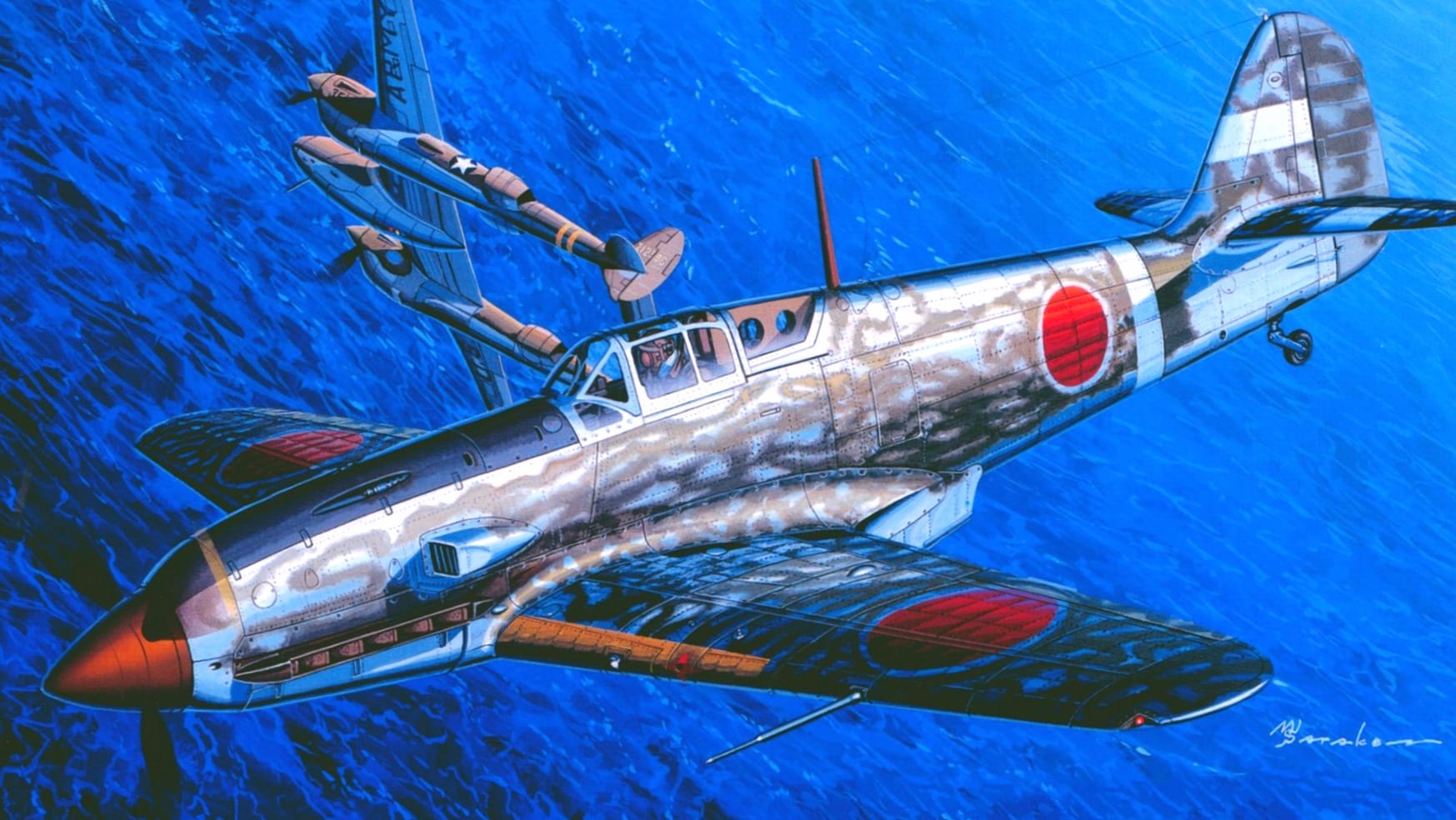 Kawasaki Ki-61 at 1280 x 960 size wallpapers HD quality