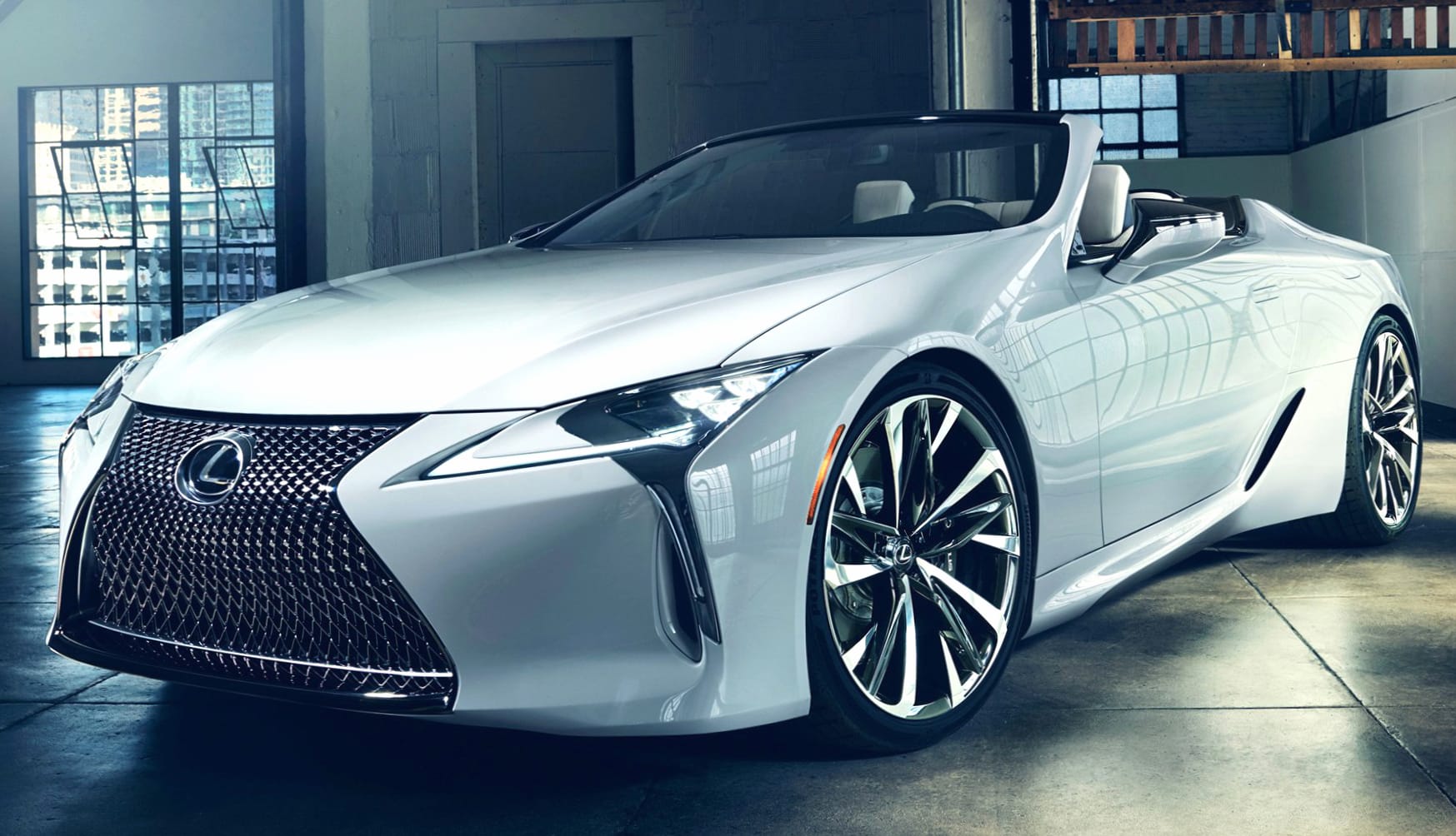 Lexus LC Convertible Concept at 1280 x 960 size wallpapers HD quality