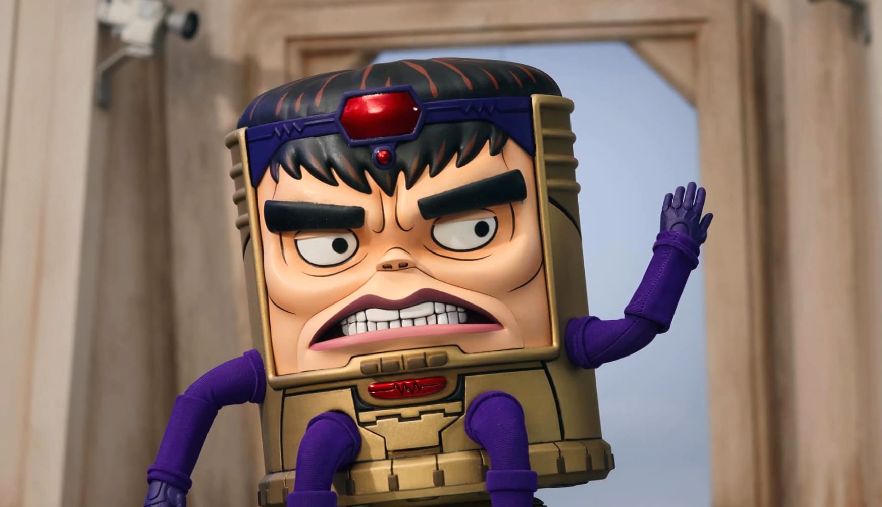 Marvels M.O.D.O.K at 640 x 960 iPhone 4 size wallpapers HD quality