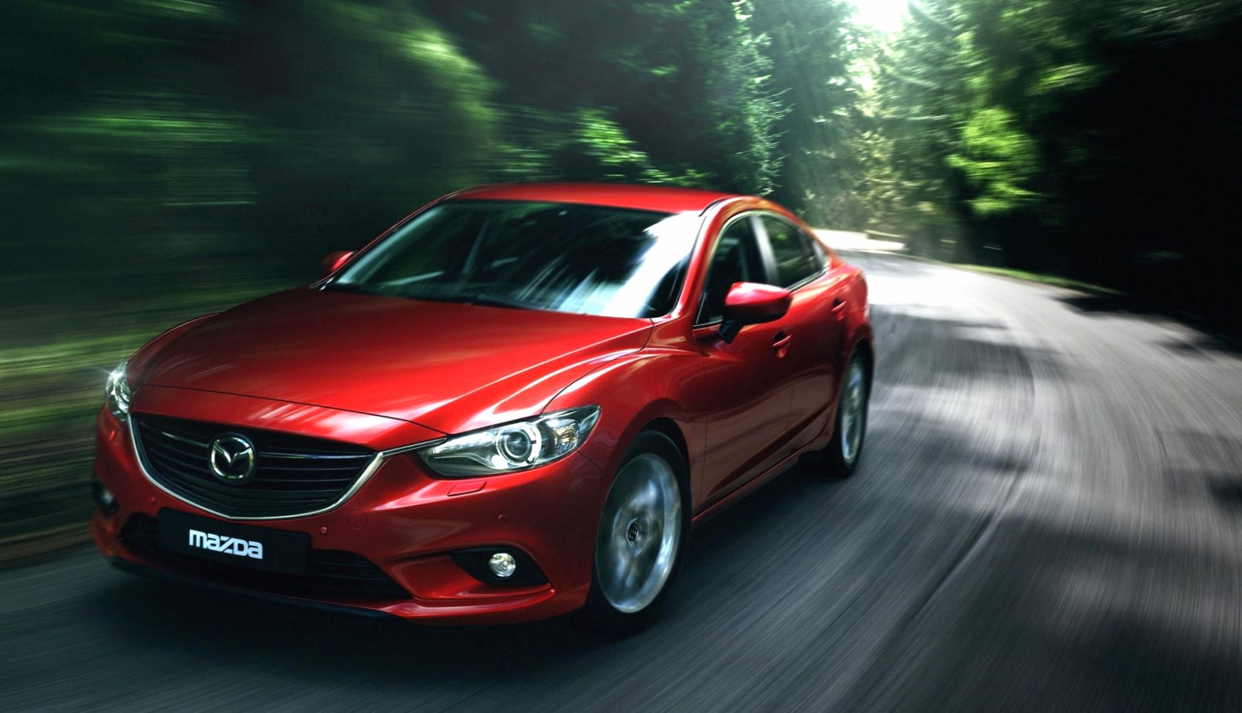 Mazda 6 at 320 x 480 iPhone size wallpapers HD quality