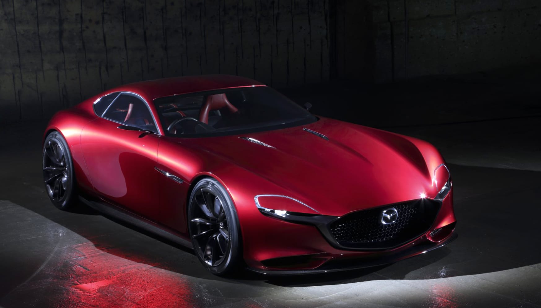Mazda RX Vision Concept at 2048 x 2048 iPad size wallpapers HD quality