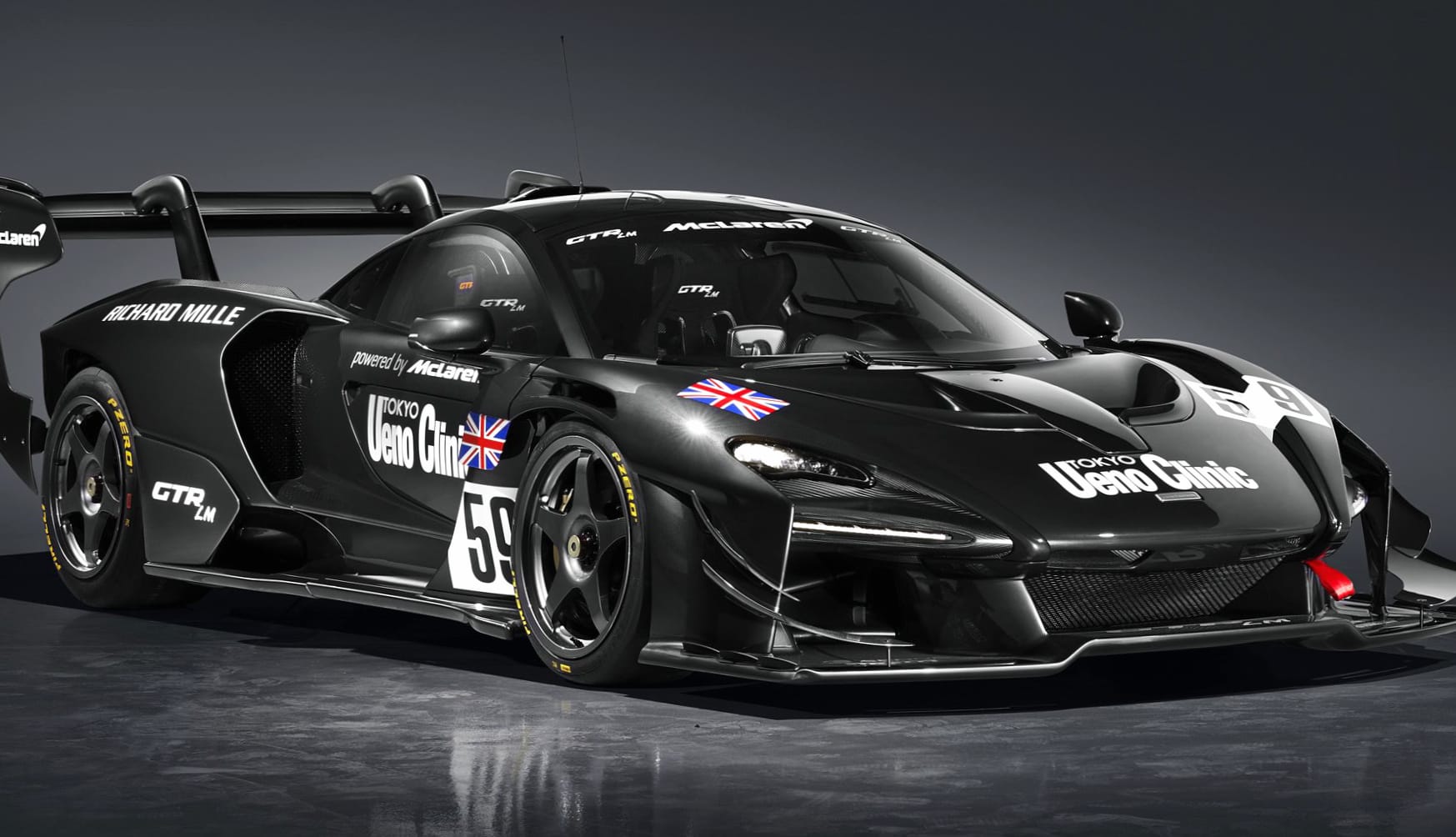 McLaren Senna GTR LM 825 1 Ueno Clinic at 750 x 1334 iPhone 6 size wallpapers HD quality