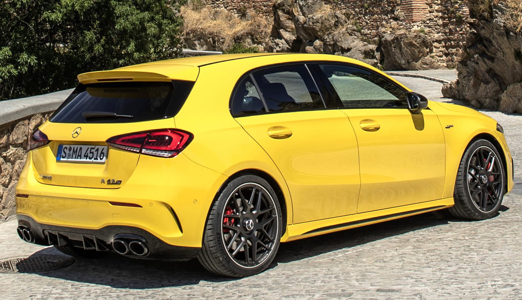 Mercedes-AMG A 45 S at 750 x 1334 iPhone 6 size wallpapers HD quality