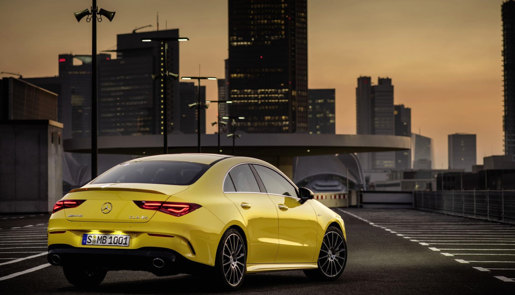 Mercedes-AMG CLA 35 at 640 x 1136 iPhone 5 size wallpapers HD quality