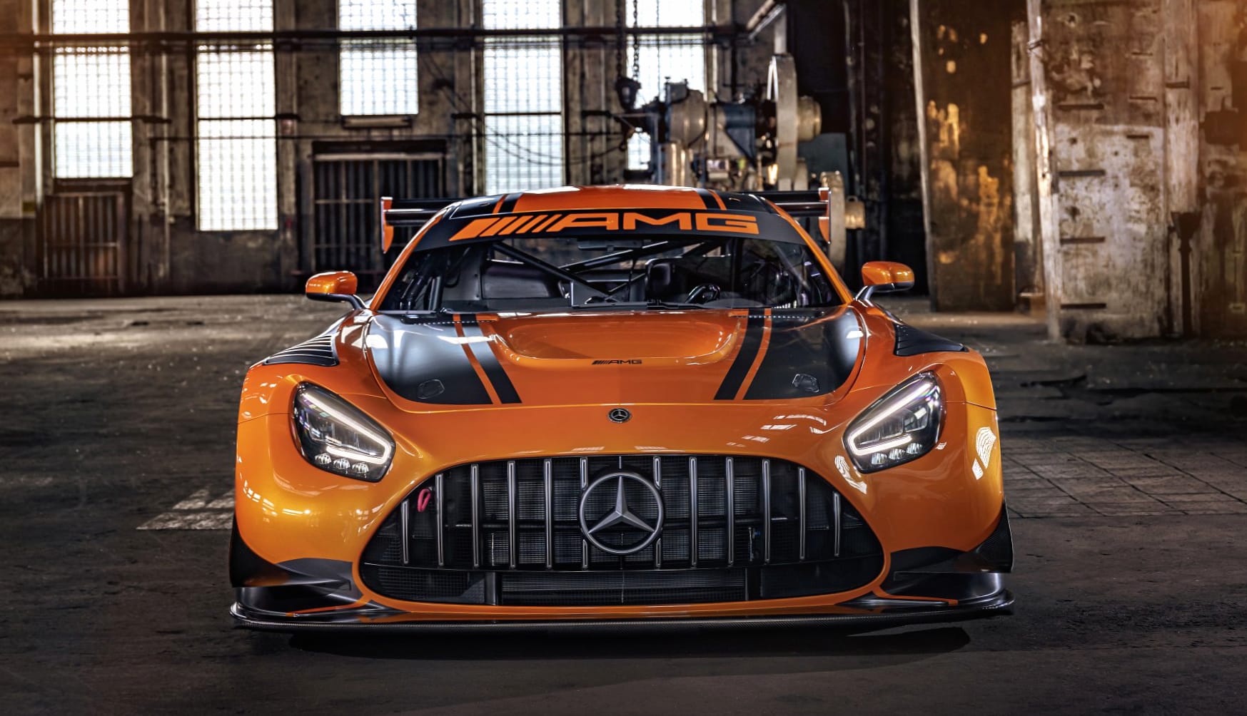 Mercedes-AMG GT3 at 320 x 480 iPhone size wallpapers HD quality