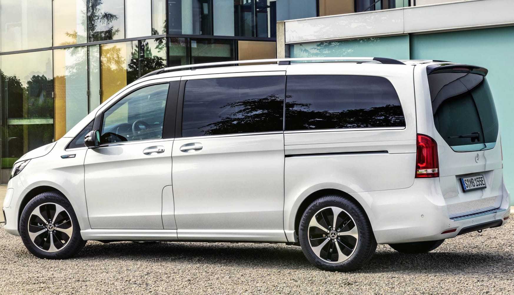 Mercedes-Benz EQV at 750 x 1334 iPhone 6 size wallpapers HD quality