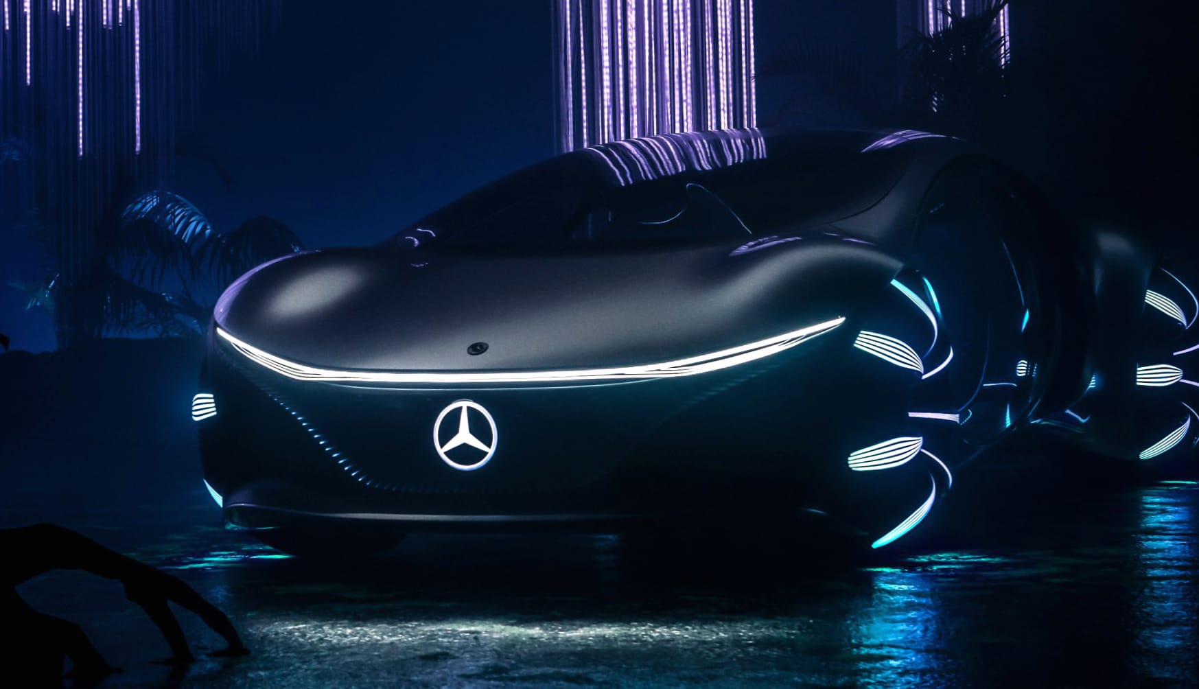 Mercedes-Benz Vision AVTR at 1024 x 1024 iPad size wallpapers HD quality