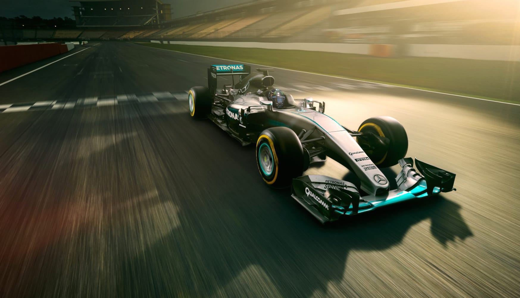Mercedes AMG F1 at 1600 x 1200 size wallpapers HD quality