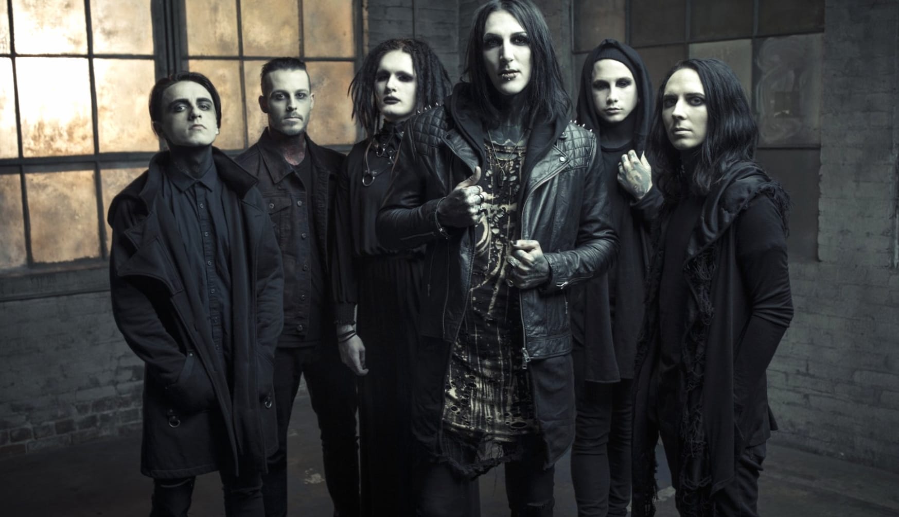 Motionless in White at 640 x 1136 iPhone 5 size wallpapers HD quality