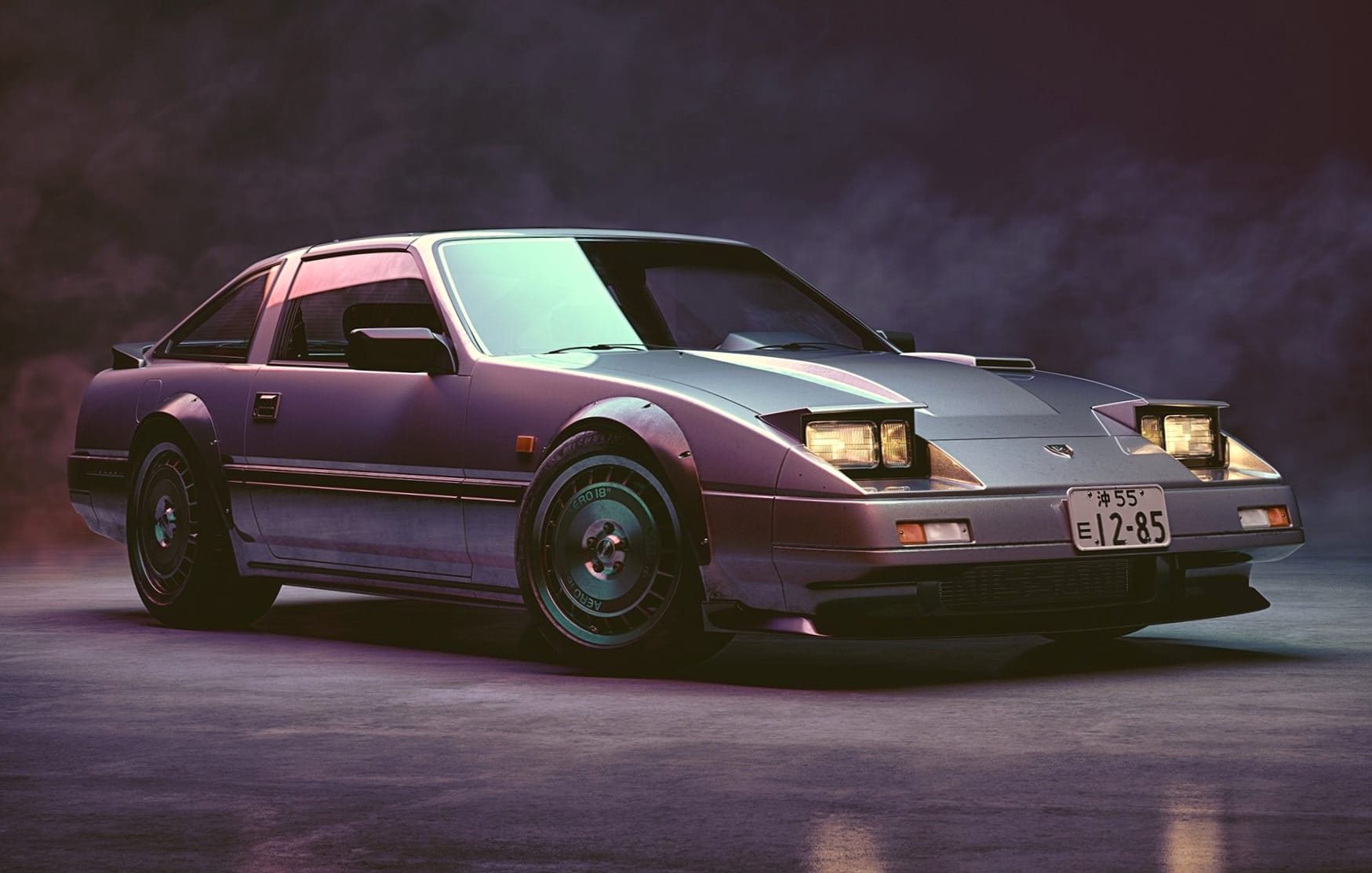 Nissan Fairlady Z at 320 x 480 iPhone size wallpapers HD quality