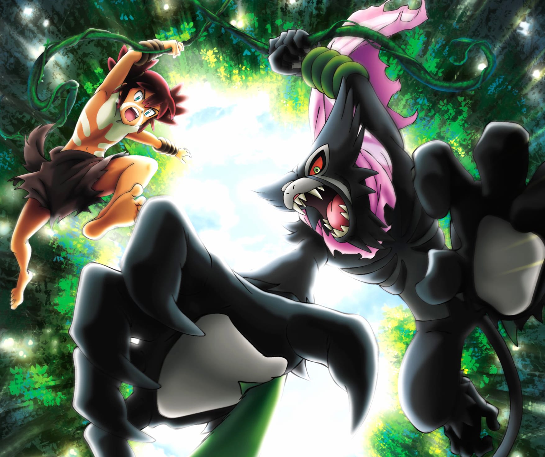Pokemon the Movie Secrets of the Jungle at 1152 x 864 size wallpapers HD quality