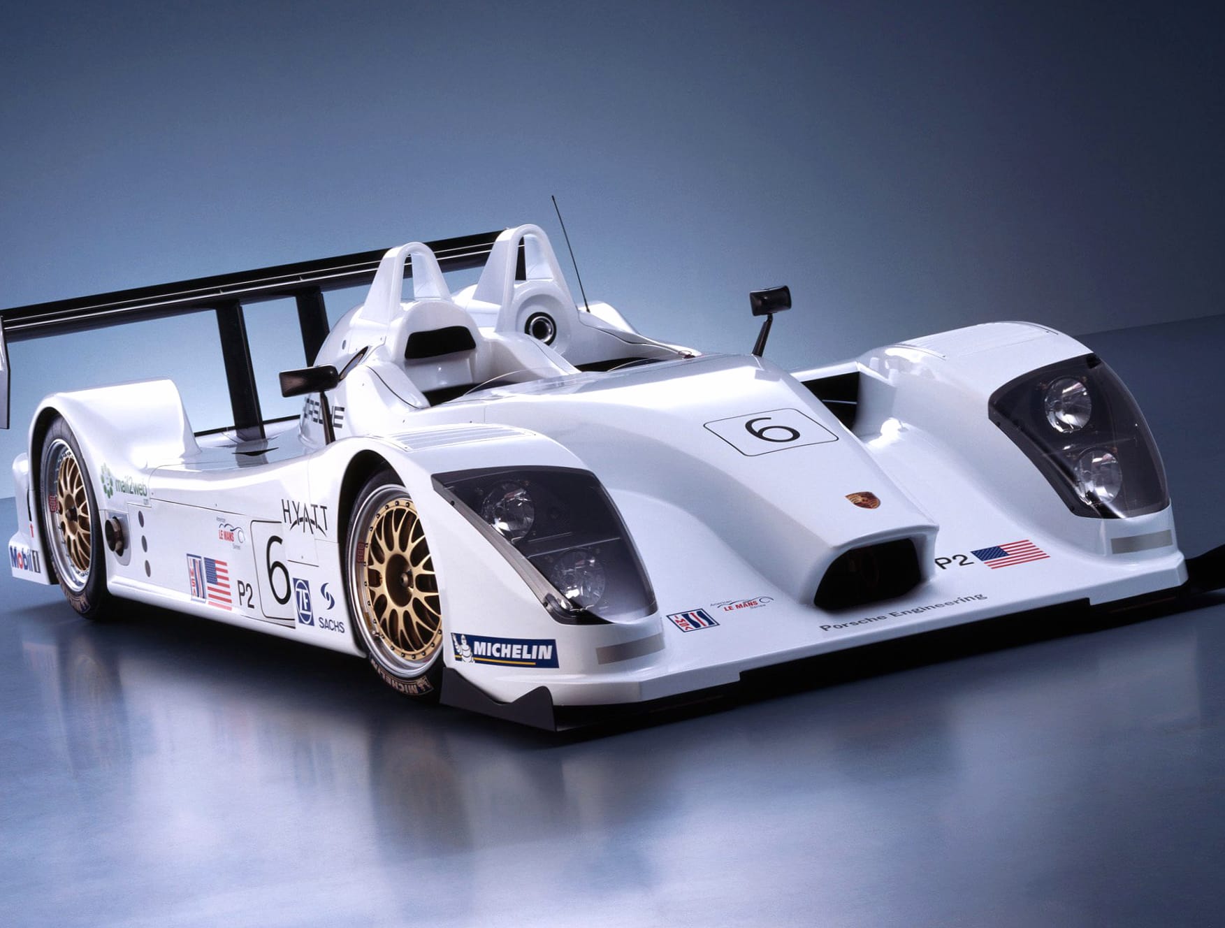 Porsche LMP2-RS Spyder at 1024 x 1024 iPad size wallpapers HD quality
