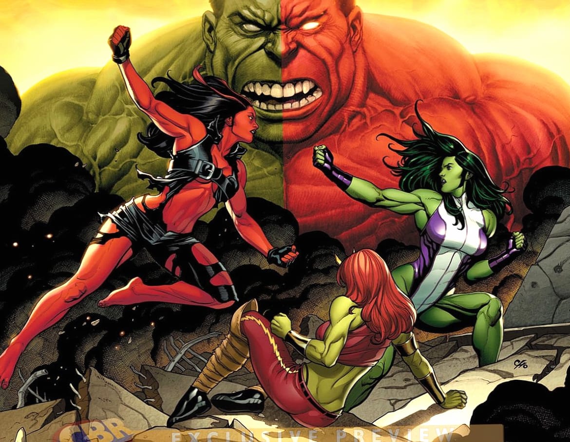 Red She-Hulk 750 x 1334 iPhone 6 wallpaper download