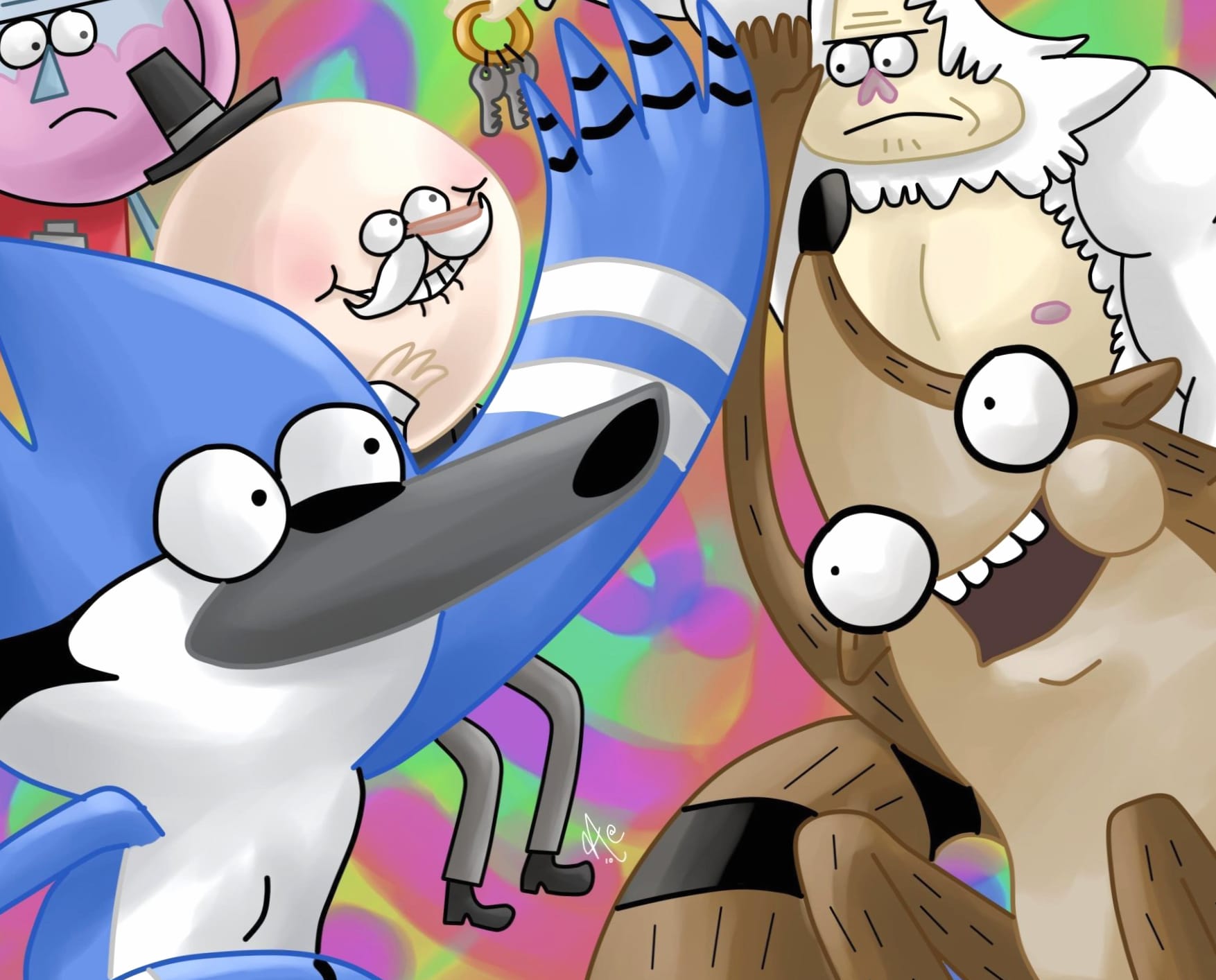 Regular Show at 1024 x 768 size wallpapers HD quality