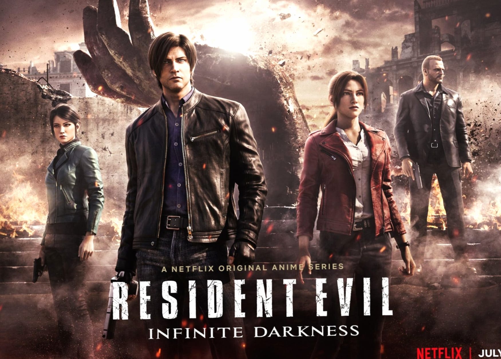RESIDENT EVIL Infinite Darkness at 1600 x 1200 size wallpapers HD quality