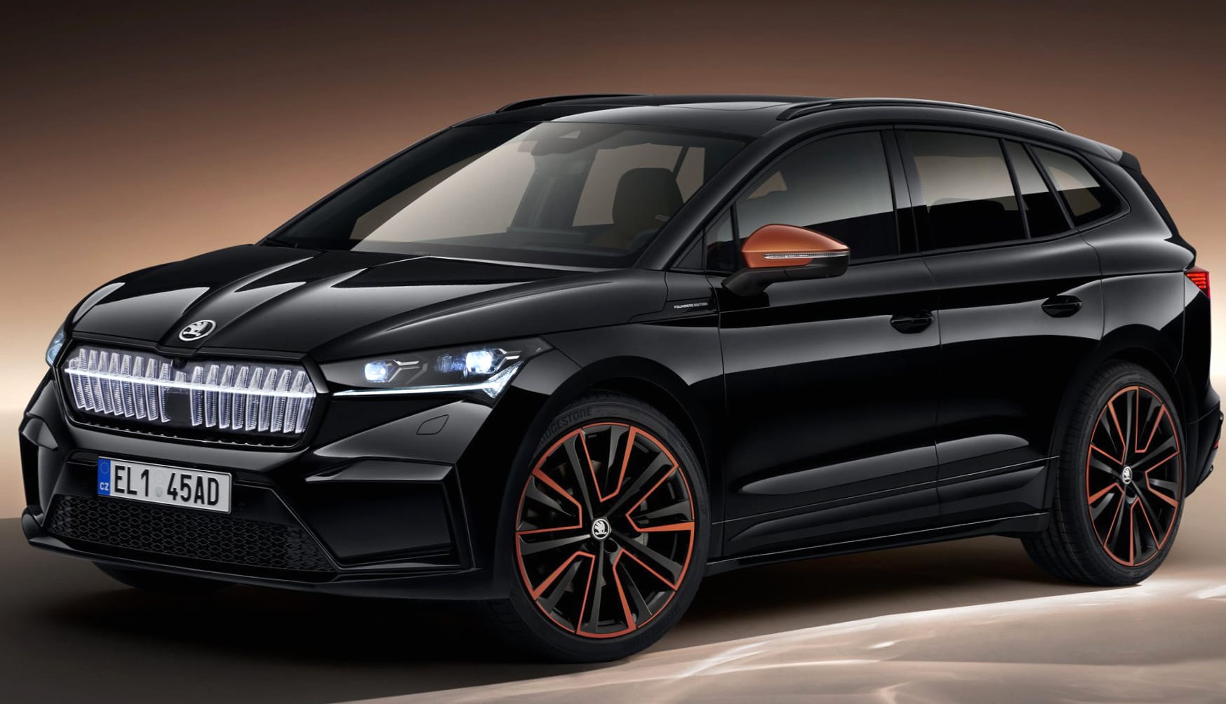 Skoda Enyaq iV Founders Edition at 1024 x 768 size wallpapers HD quality