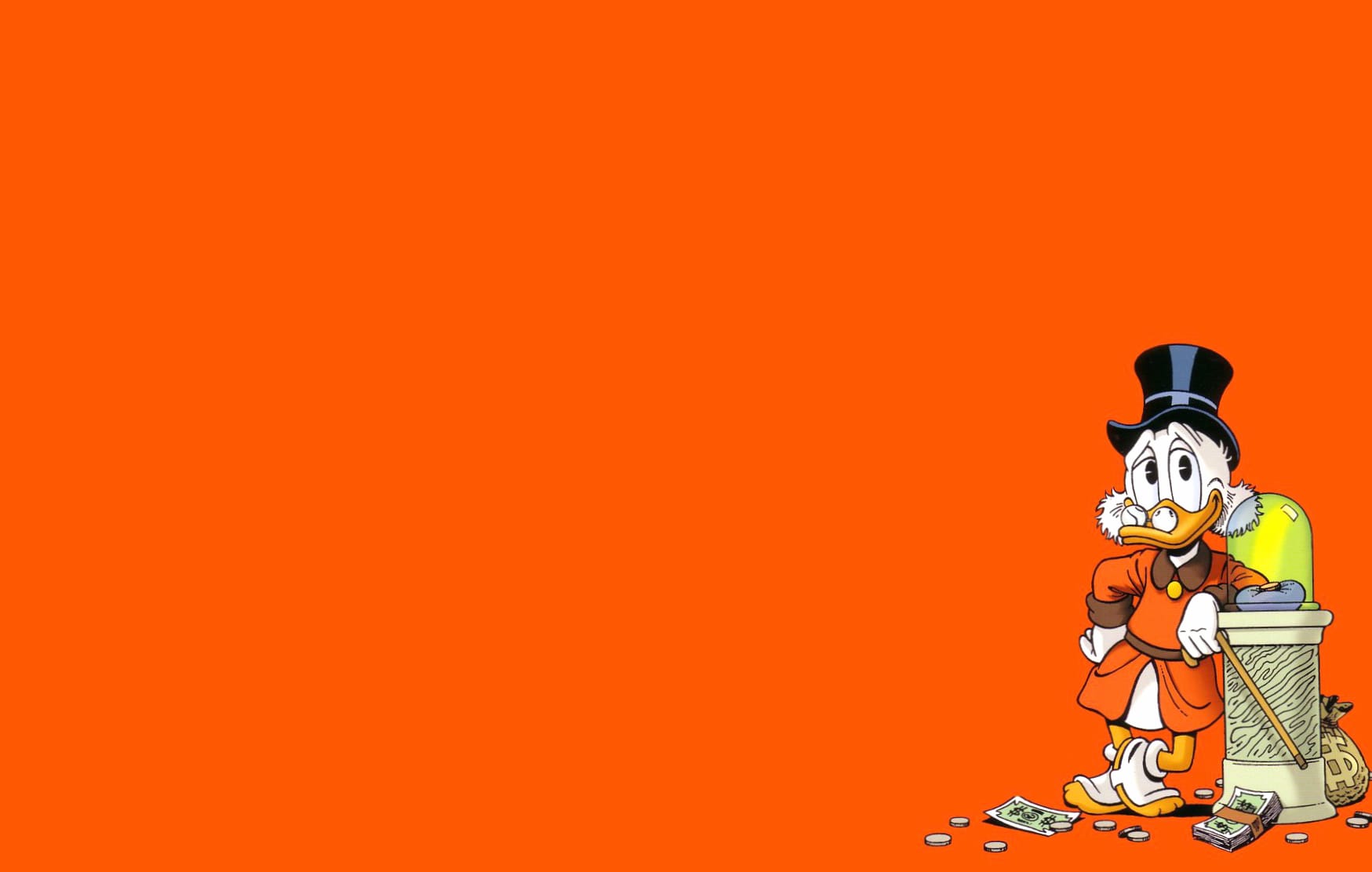 The Life and Times of Scrooge McDuck at 1024 x 1024 iPad size wallpapers HD quality