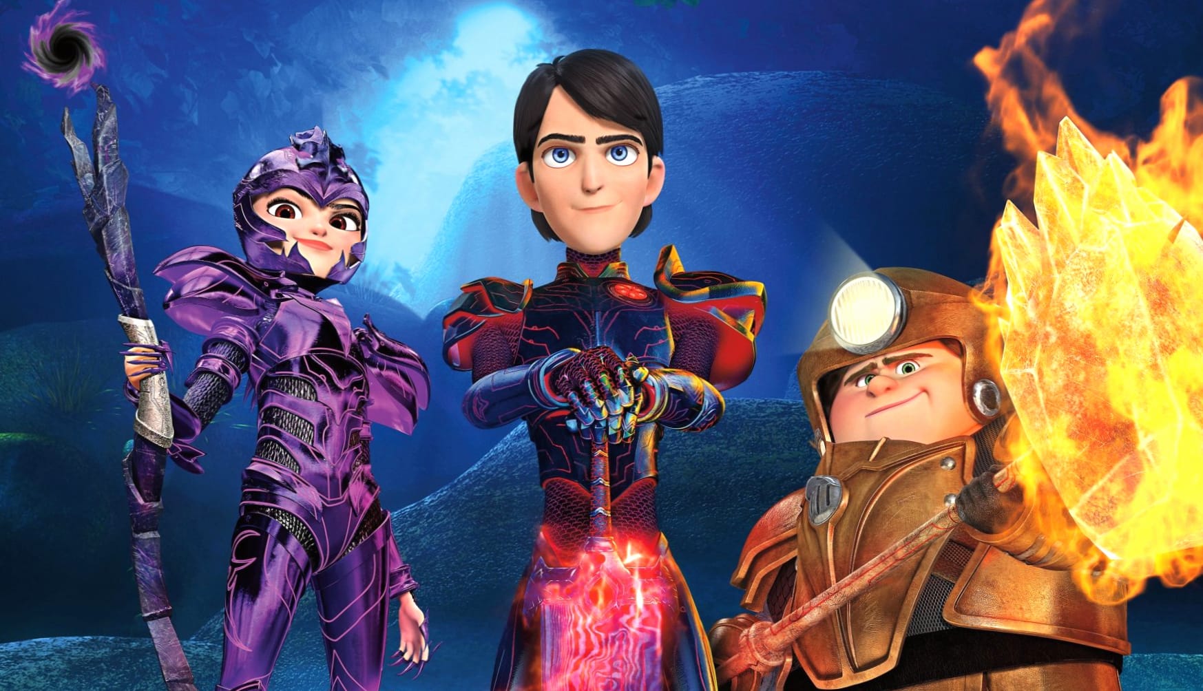 Trollhunters Tales of Arcadia at 2048 x 2048 iPad size wallpapers HD quality