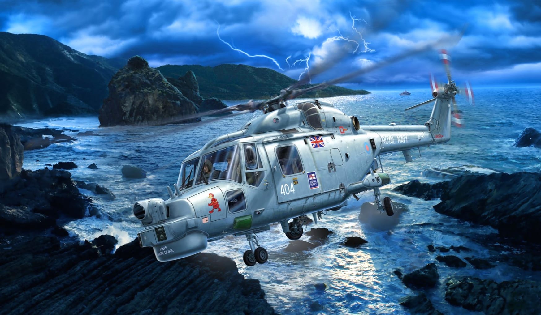 Westland Lynx at 640 x 960 iPhone 4 size wallpapers HD quality